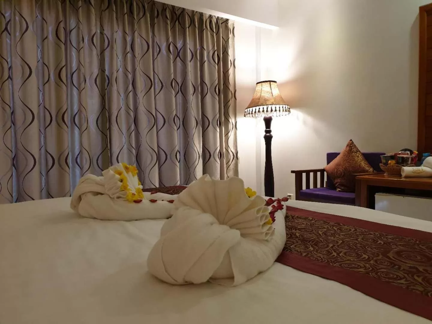 Bed in Aristocrat Residence & Hotel