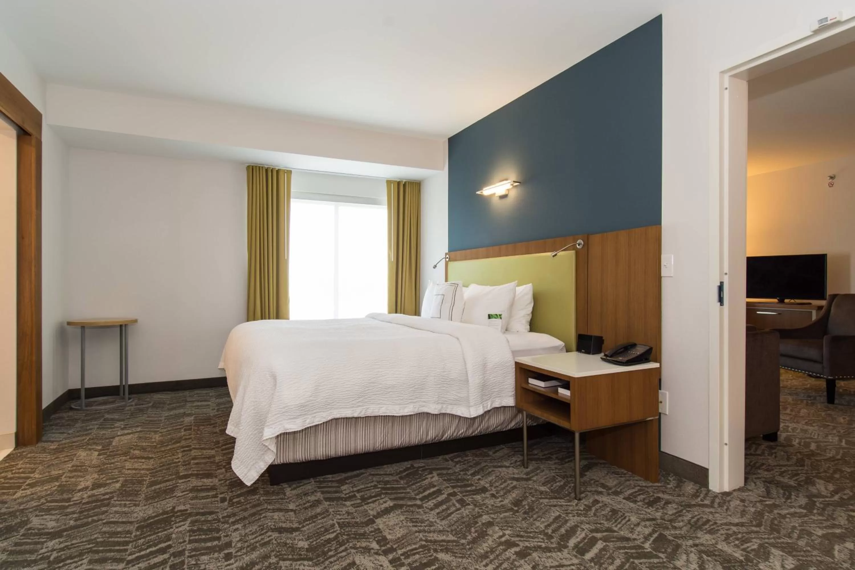 Bedroom, Bed in SpringHill Suites by Marriott Charlotte Ballantyne