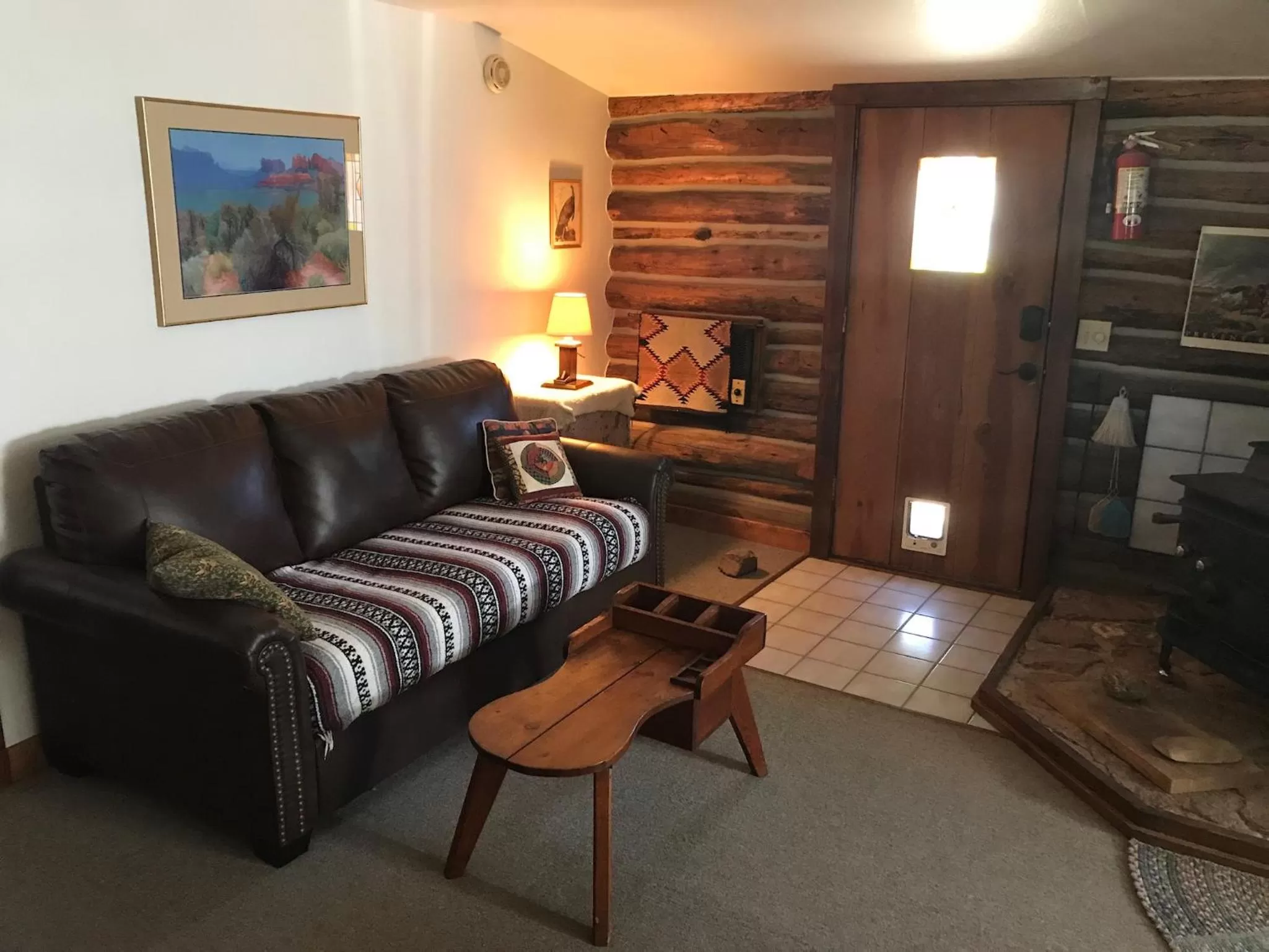 Seating Area in La Posada Pintada