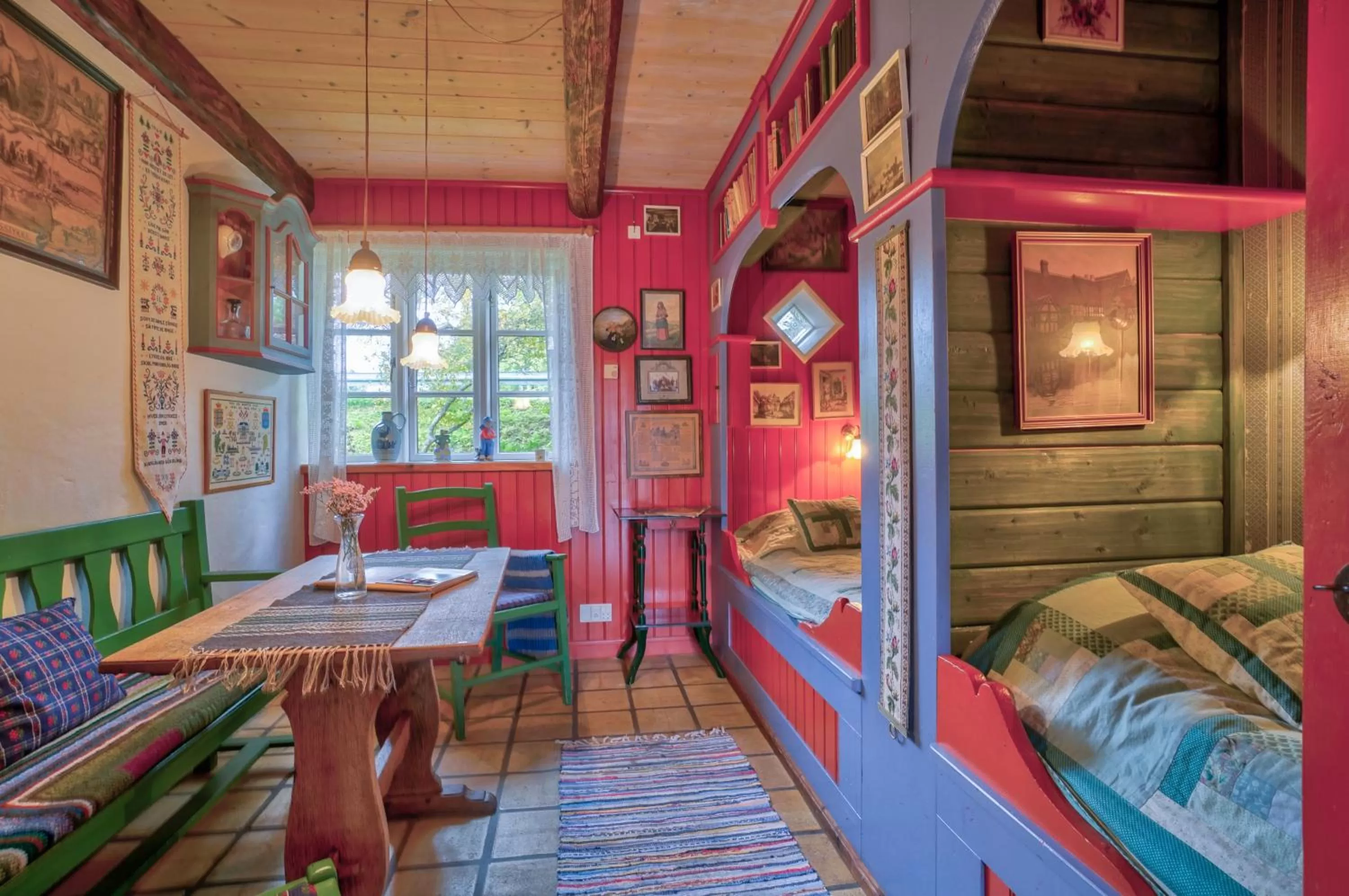 Living room in Svostrup Kro