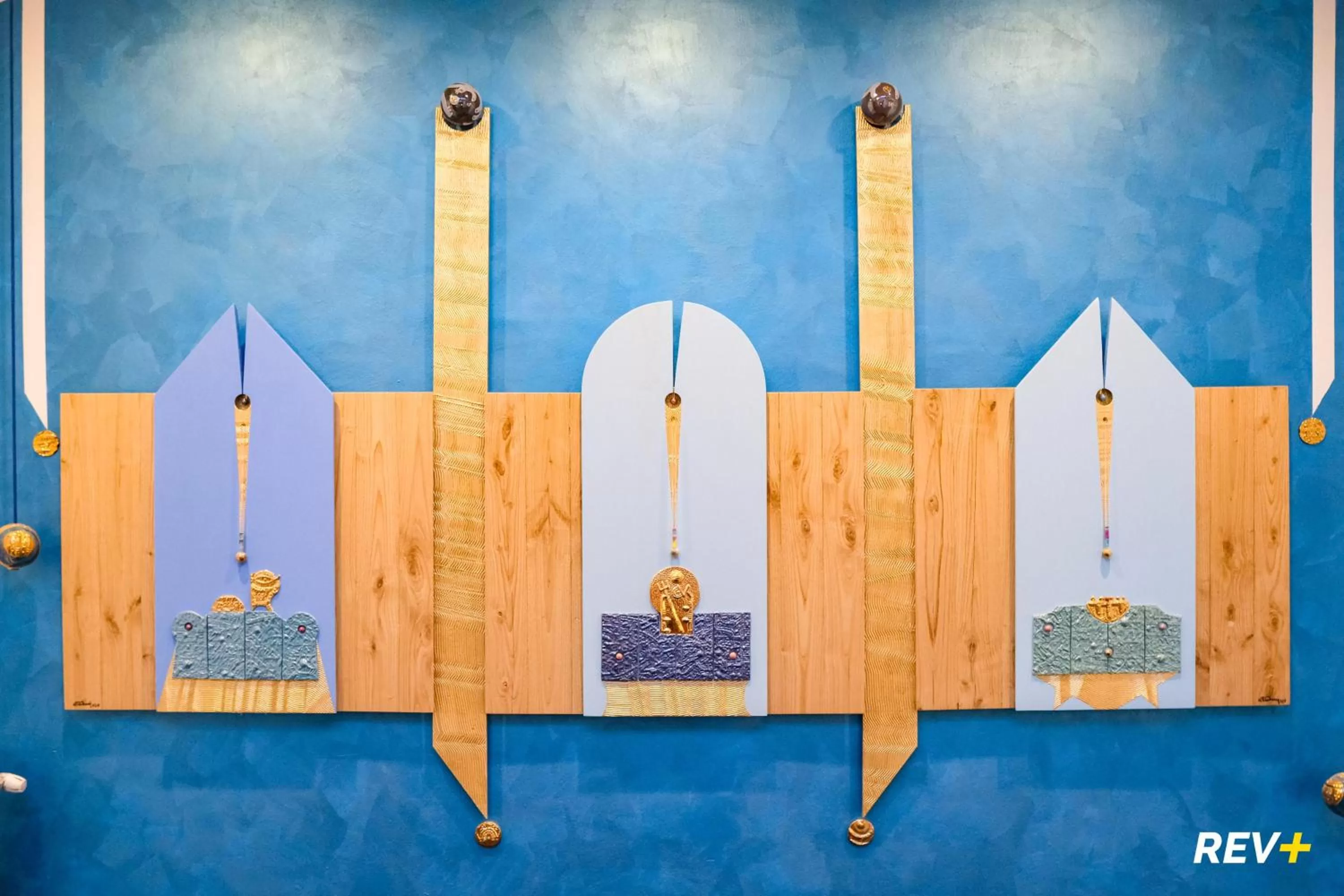 Decorative detail in Lia Art Hotel