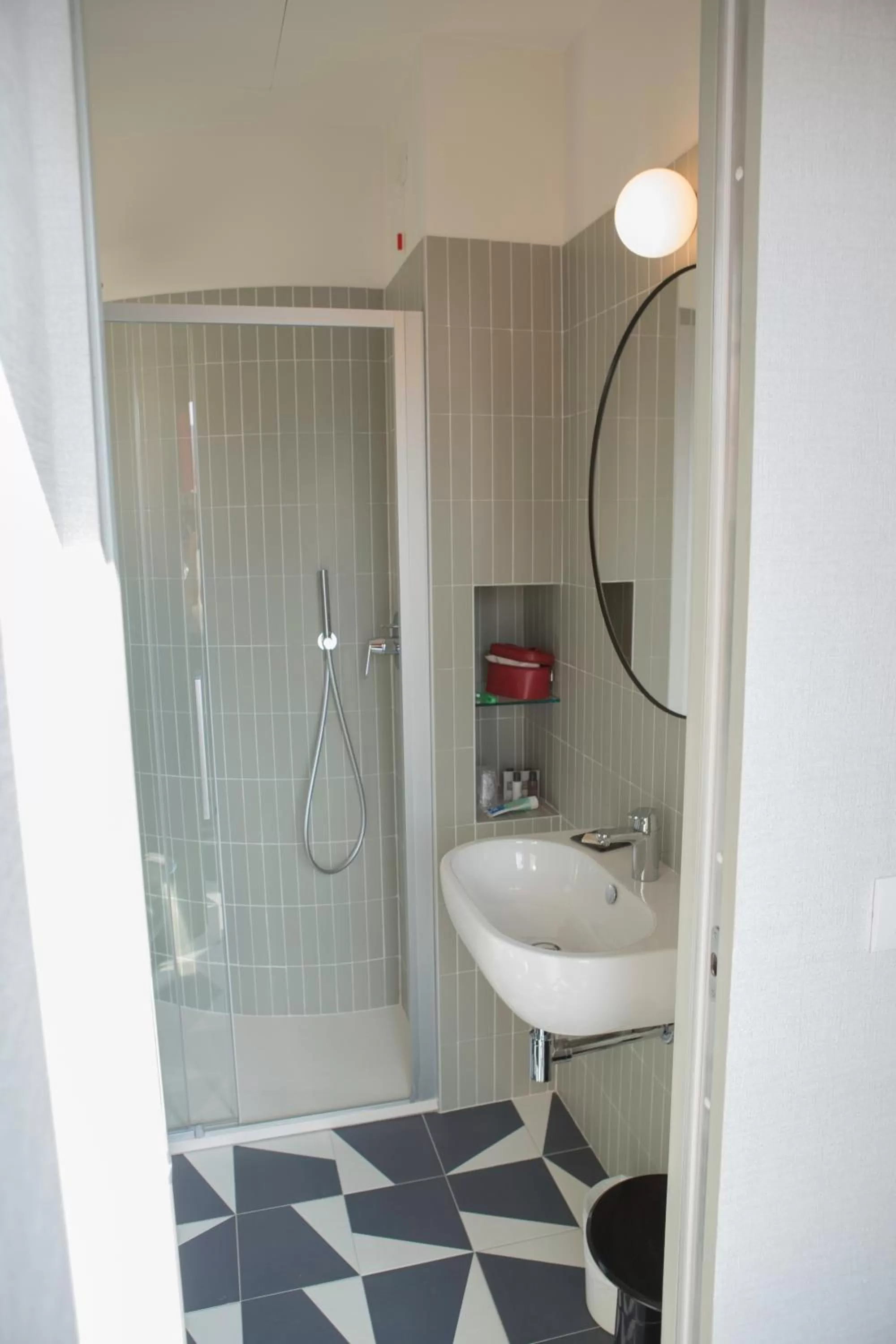 Bathroom in Hotel Italia e Lido Rapallo