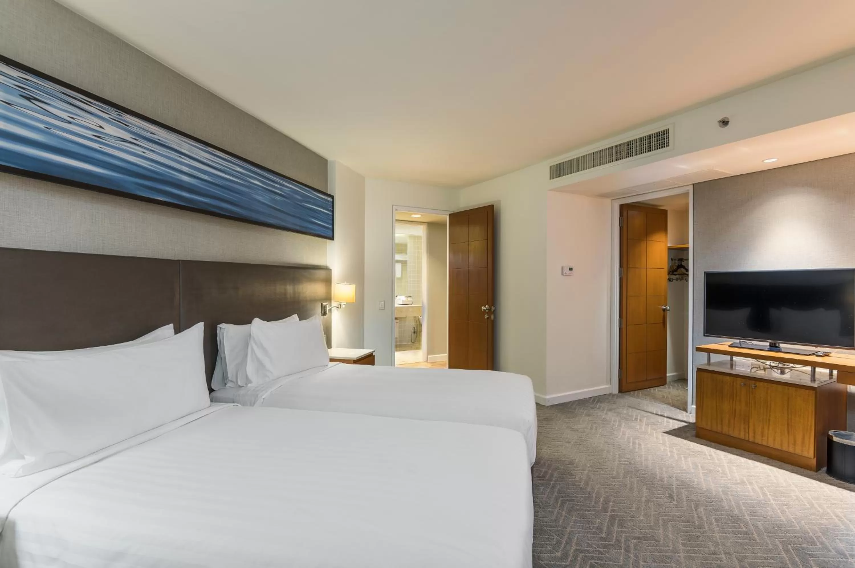 Bed in Chatrium Sathon Bangkok