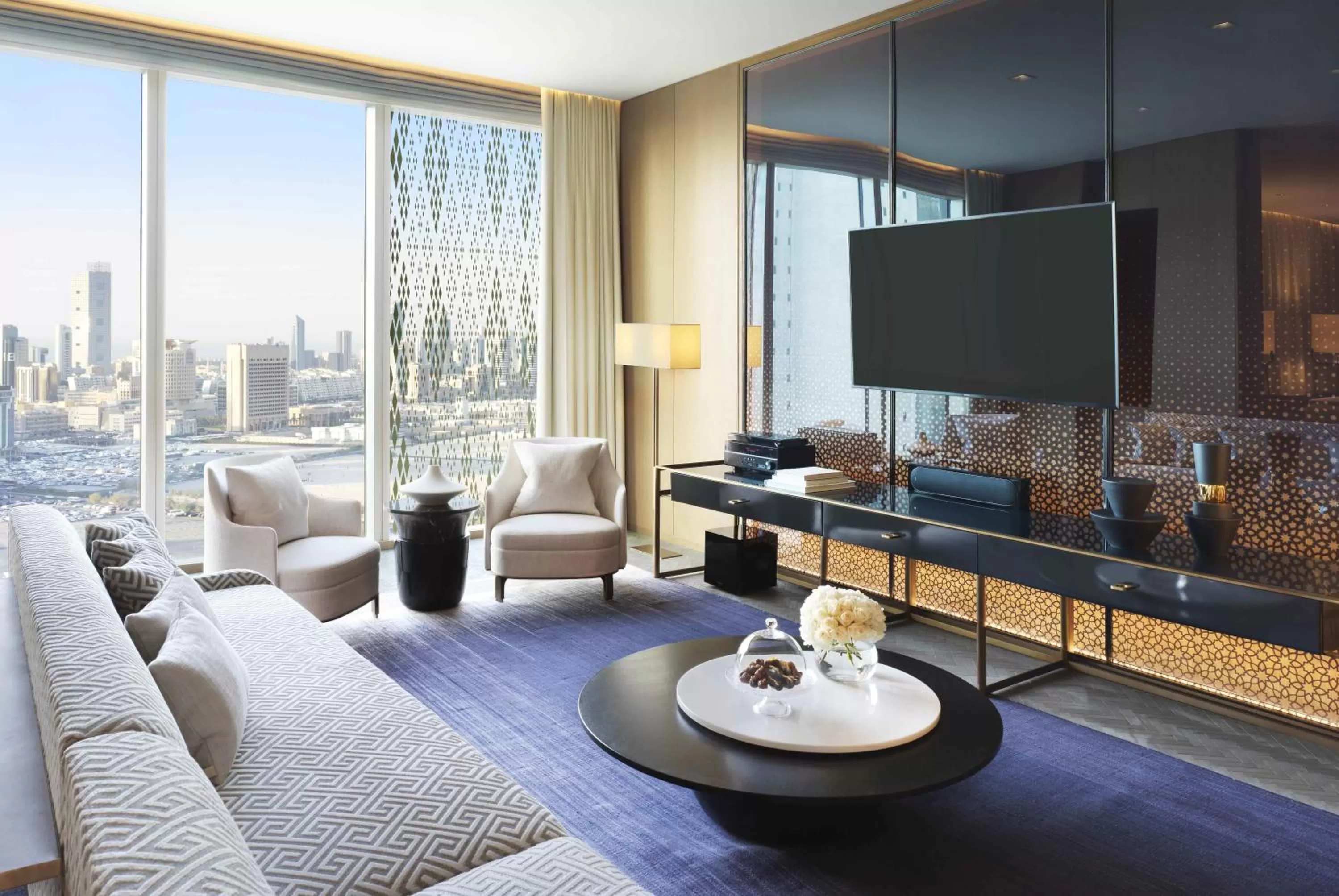 TV and multimedia in Four Seasons Hotel Kuwait at Burj Alshaya