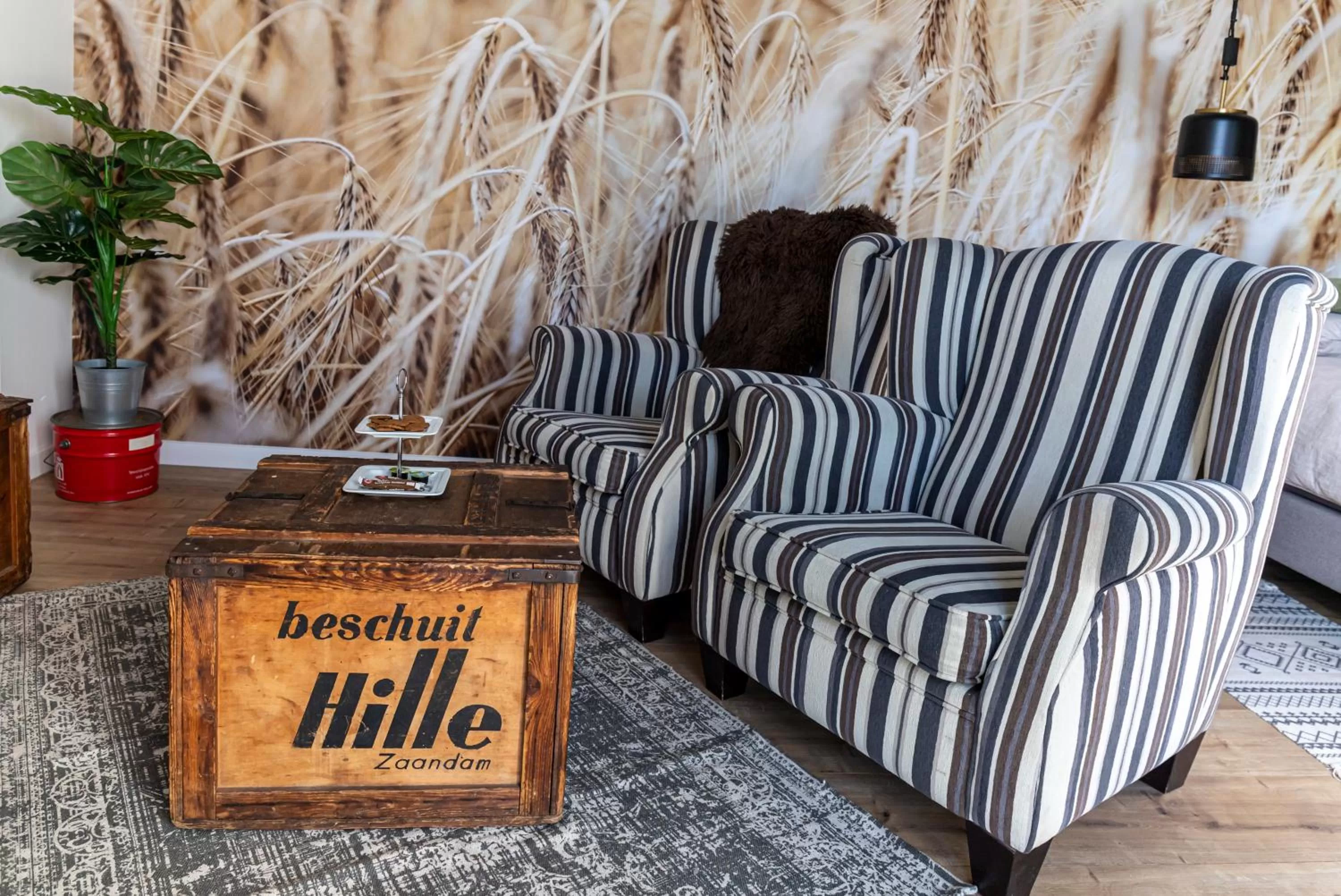 Seating area in Bed & Breakfast Bakker Meijer