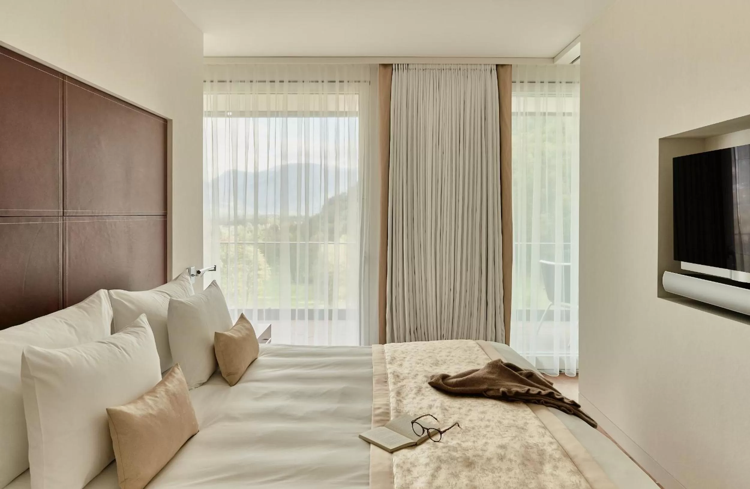 Bedroom, Bed in Grand Resort Bad Ragaz