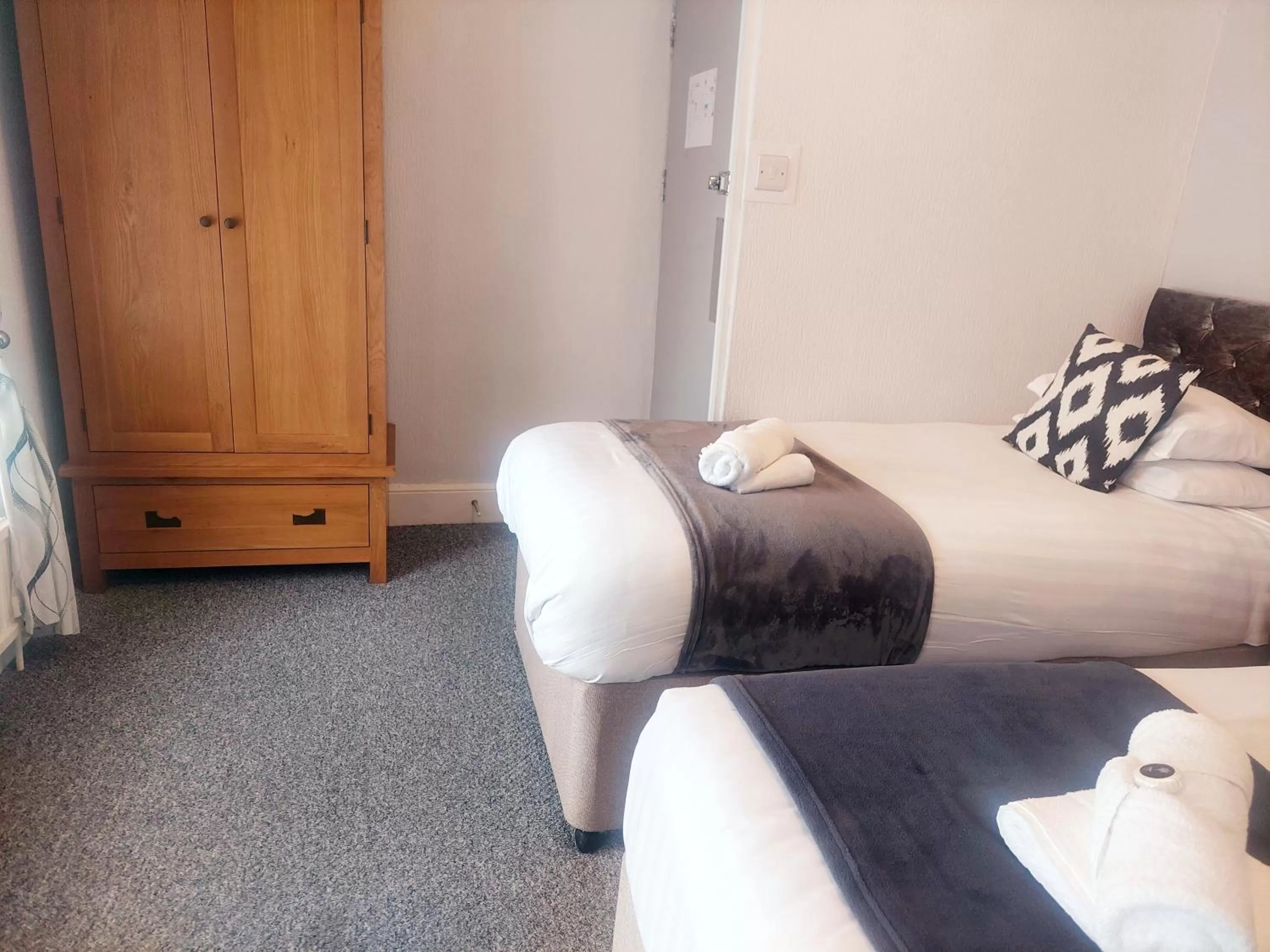 Bedroom in The Black Lion Royal Hotel