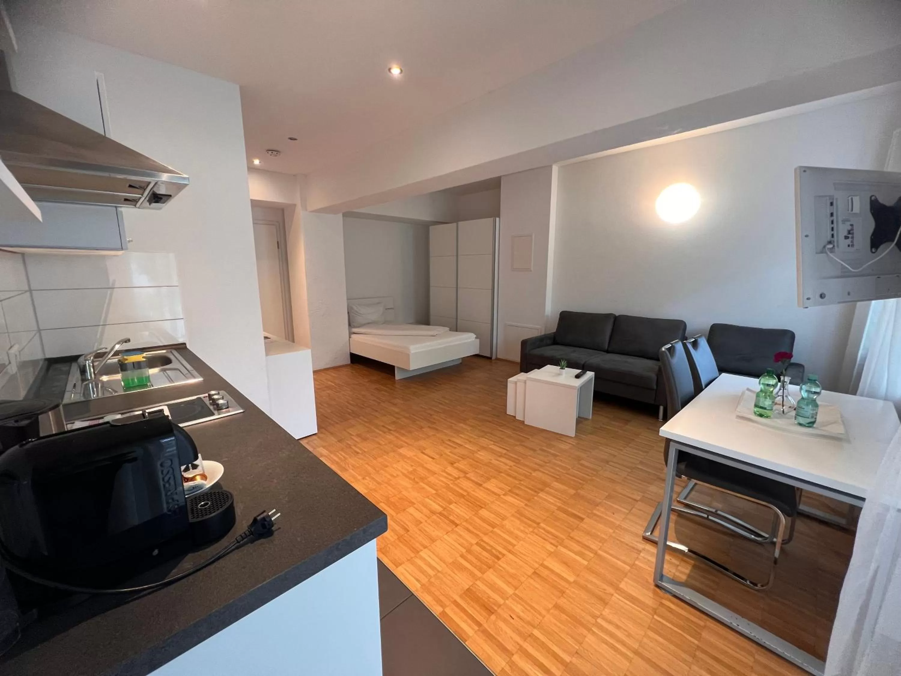 Bed in New Age Boardinghaus