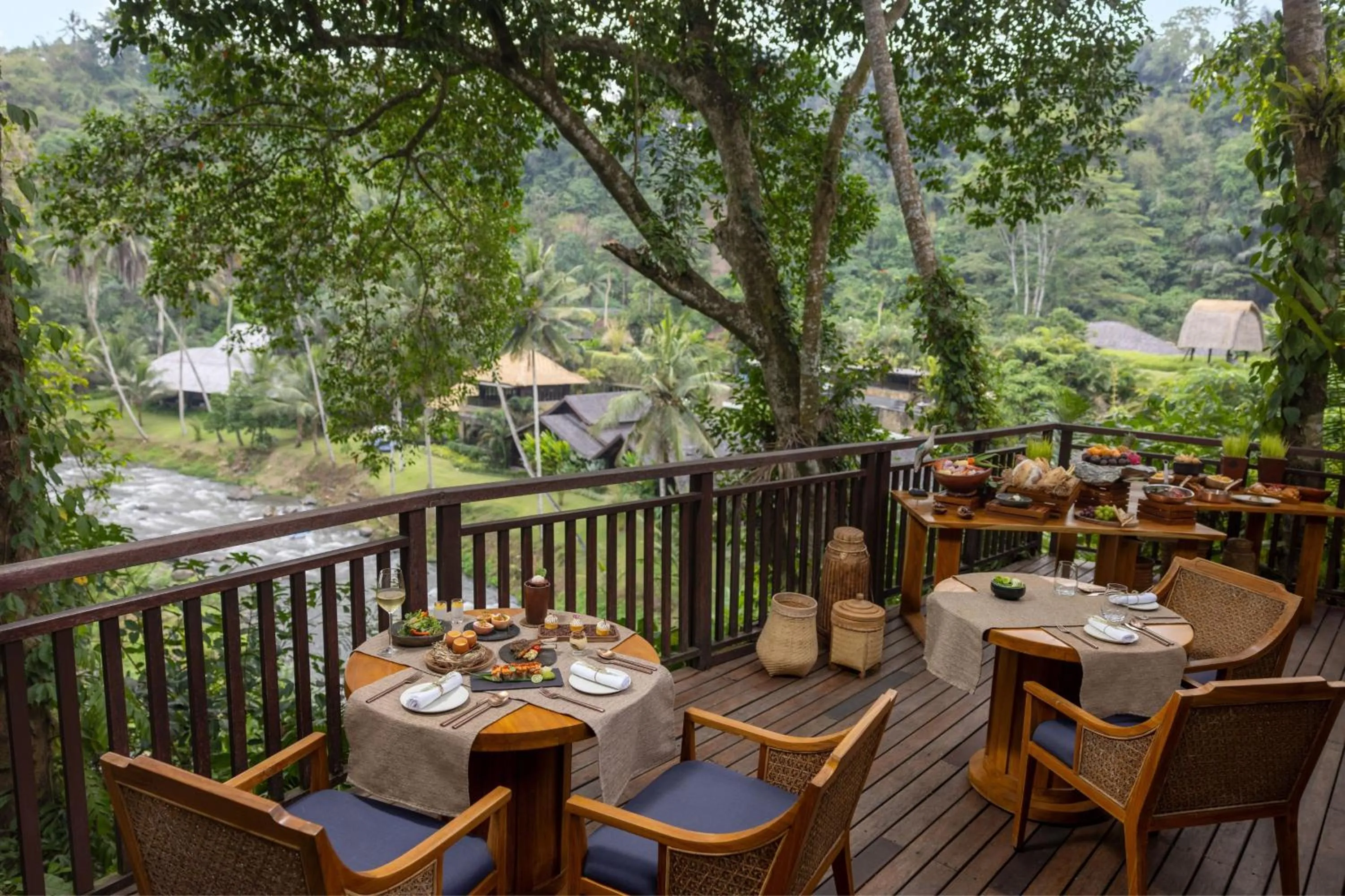 Restaurant/places to eat in Mandapa, a Ritz-Carlton Reserve