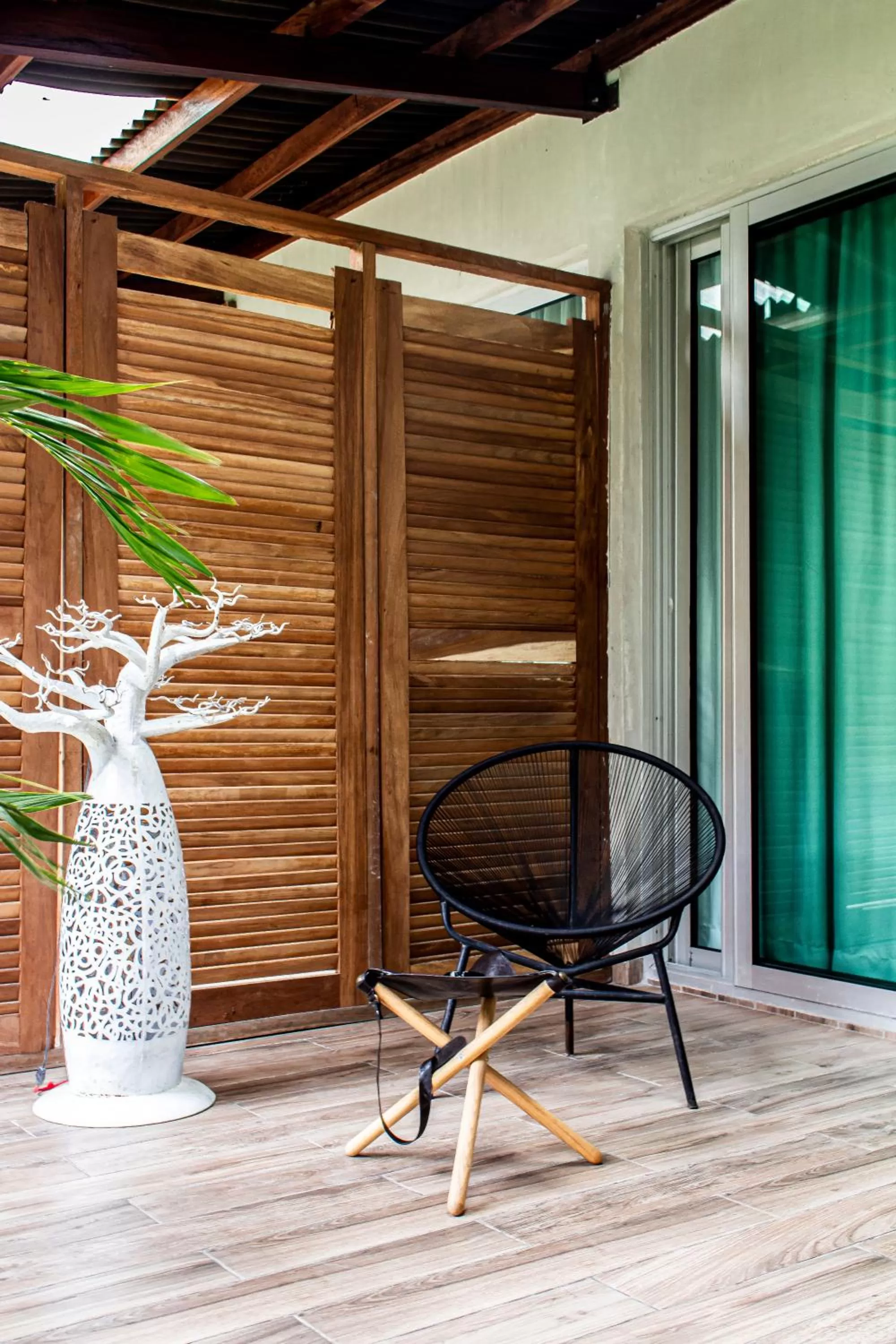 Patio in Boutique Hotel Particulier