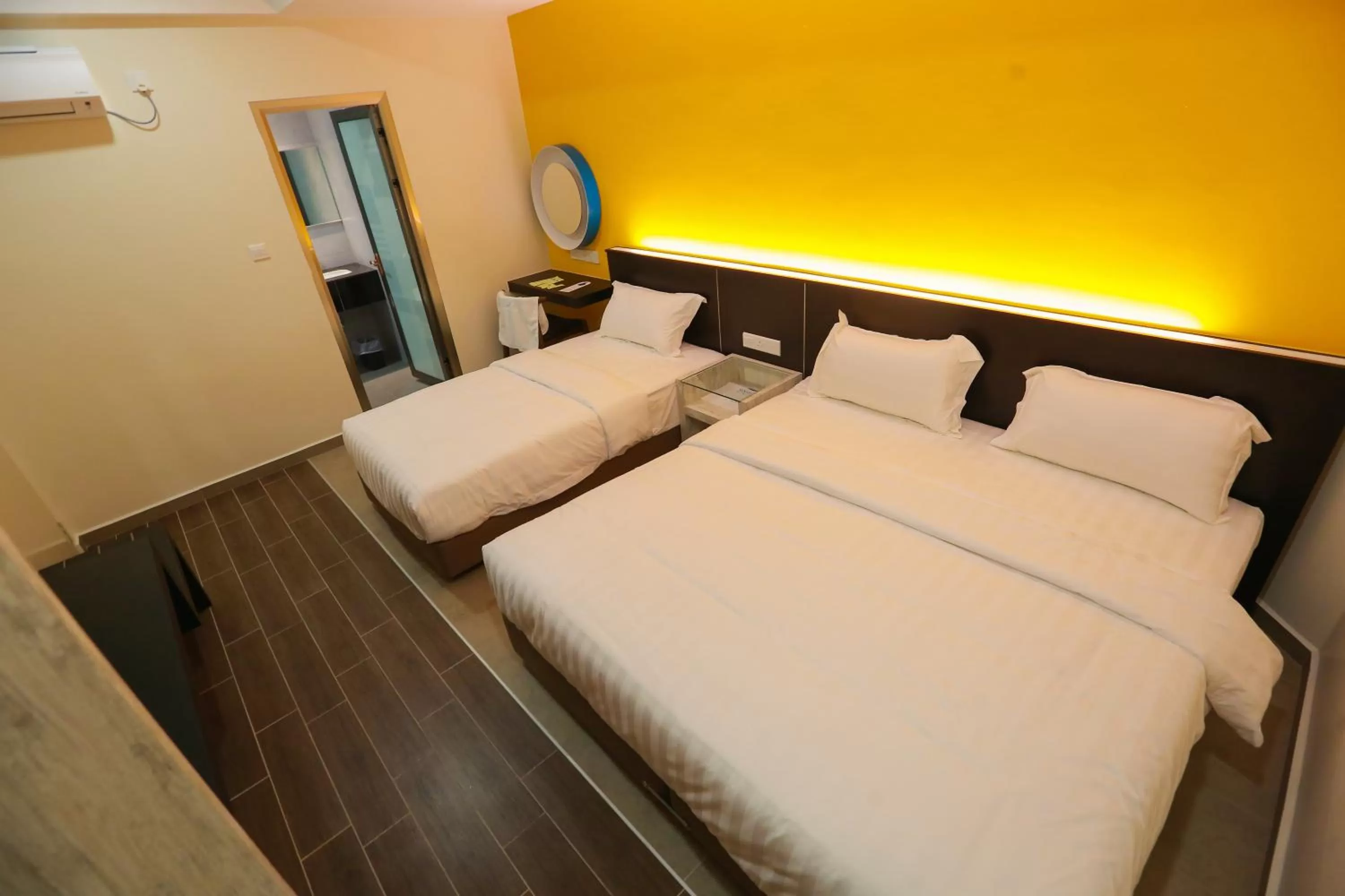 Photo of the whole room, Bed in Pantai Regal Hotel