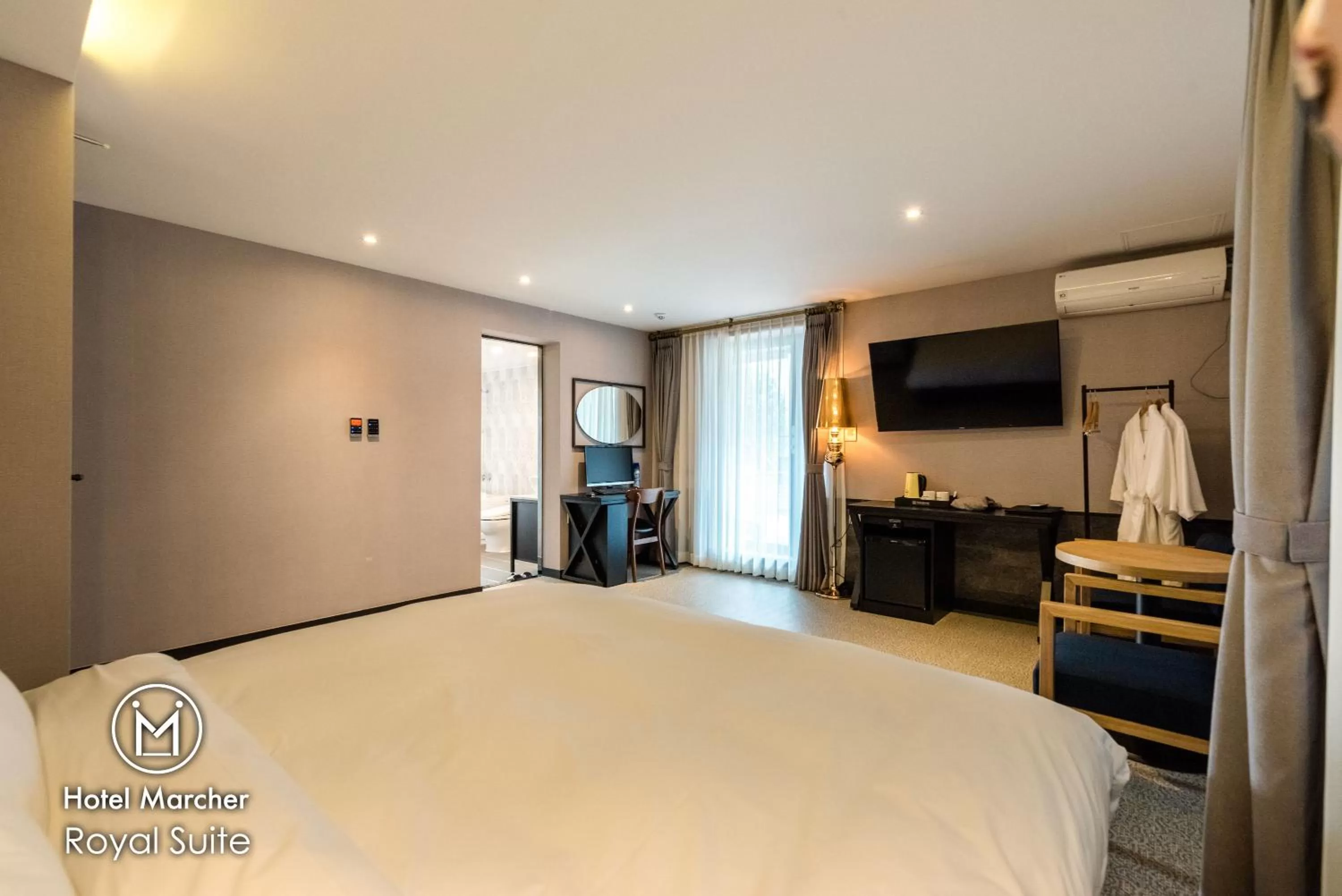 Bedroom, Bed in Hotel Marcher