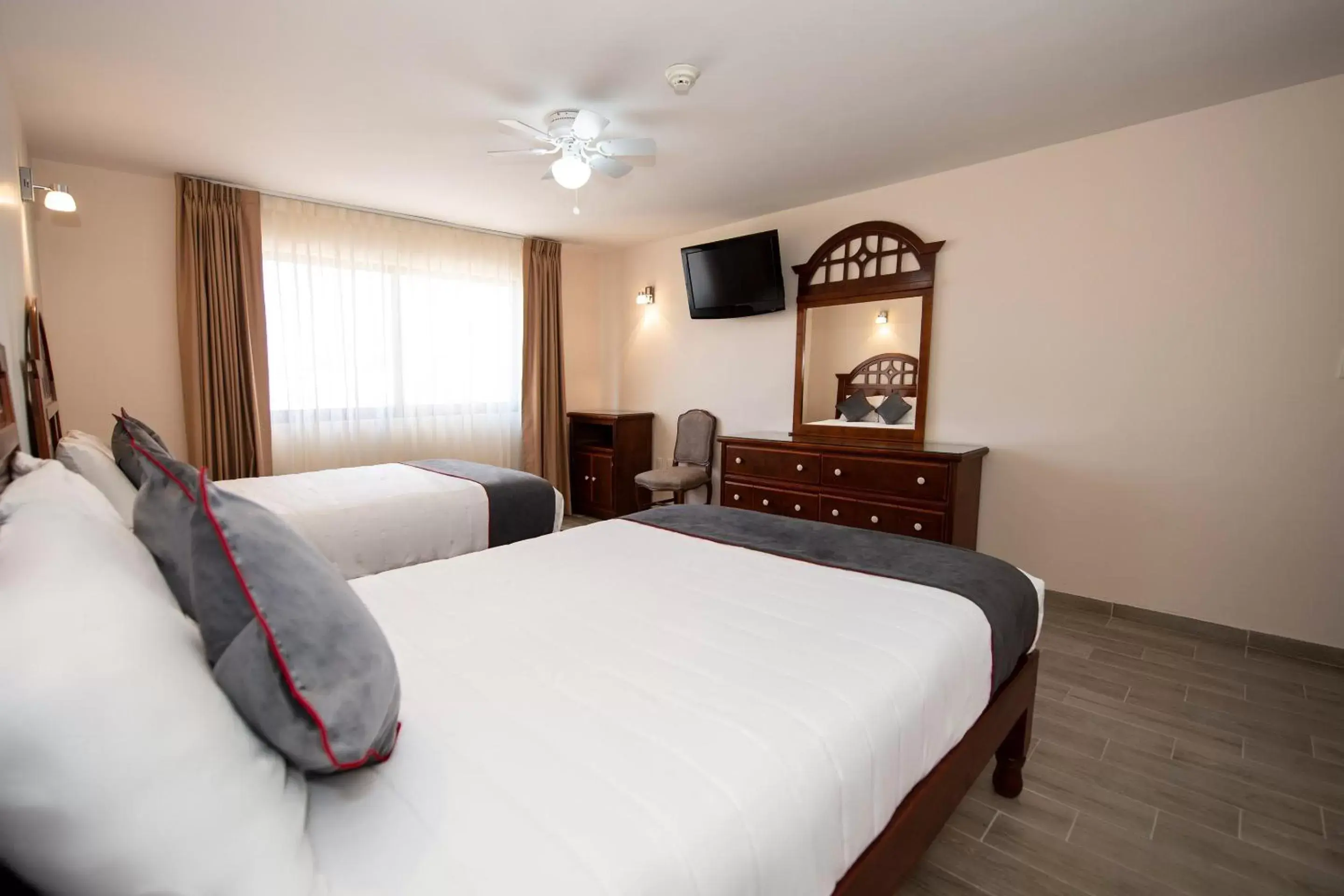 Double Room with Two Double Beds in Hotel Senorial Double Room with Two Double Beds in Hotel Senorial