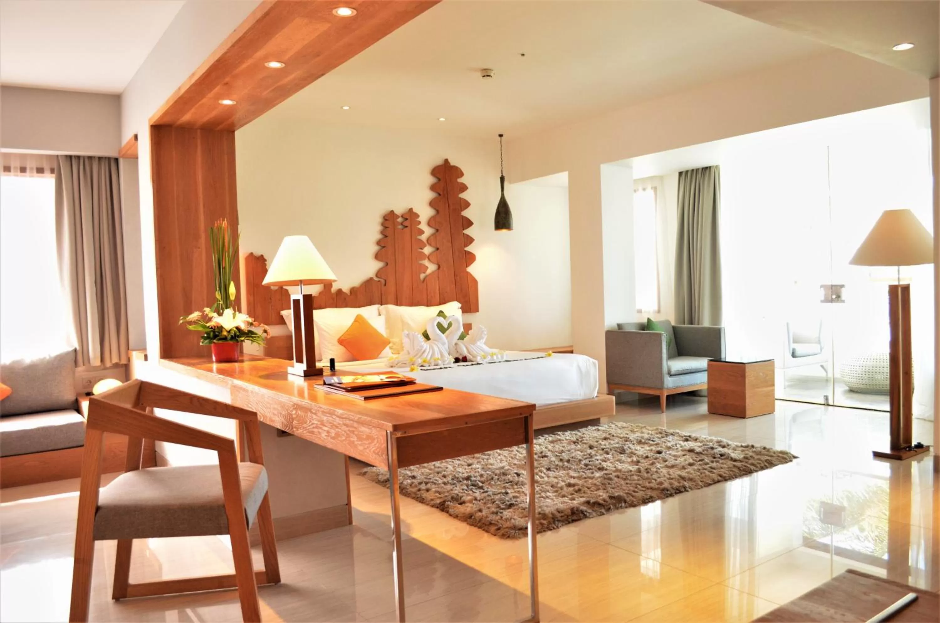 Bedroom in Hotel Nikko Bali Benoa Beach