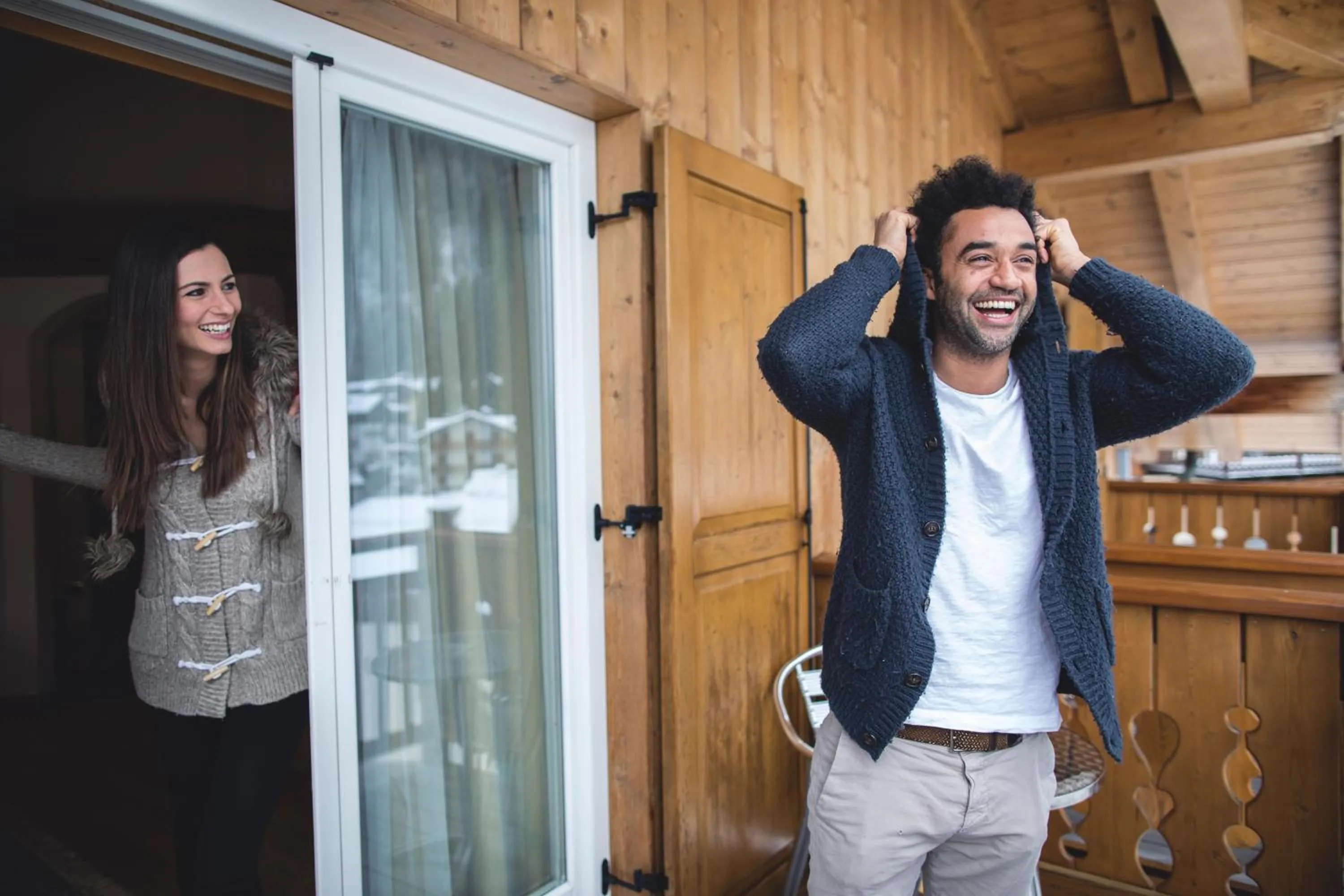 Balcony/Terrace in Hotel Chalet all'Imperatore