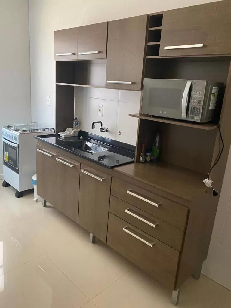 Kitchen/Kitchenette in Apart-Hotel Ijuí