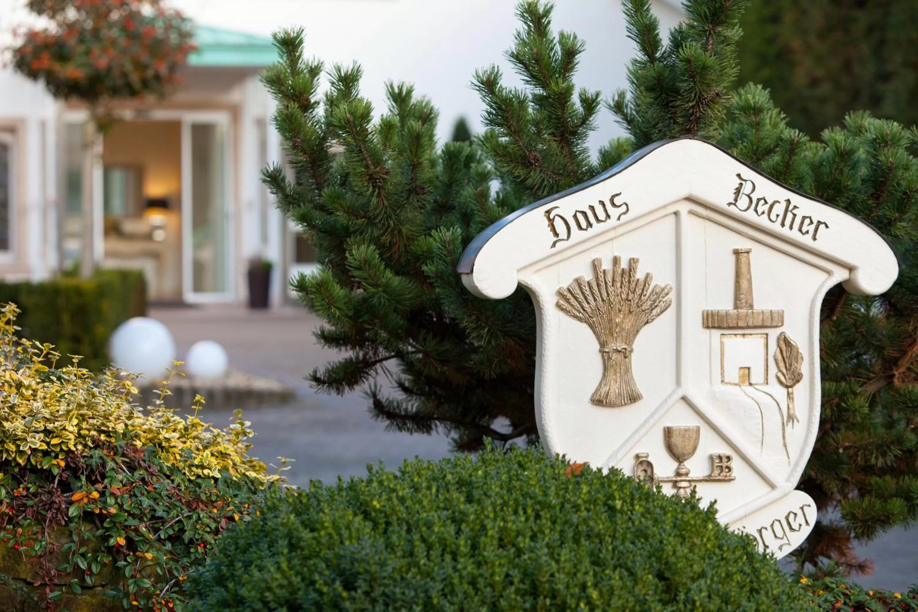 Facade/entrance in Ferienhotel Haus Becker