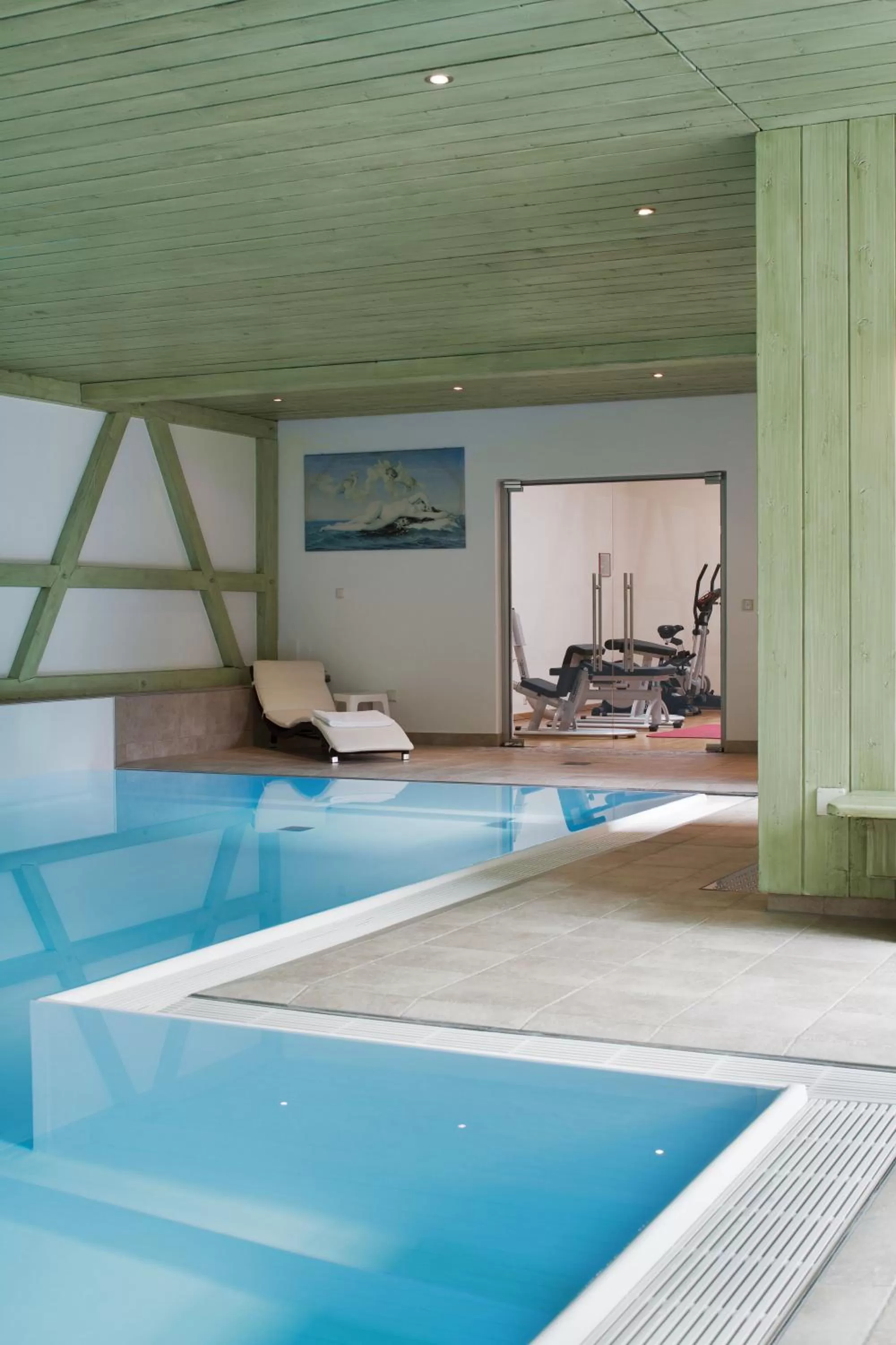 Swimming pool in Reindl's Partenkirchener Hof