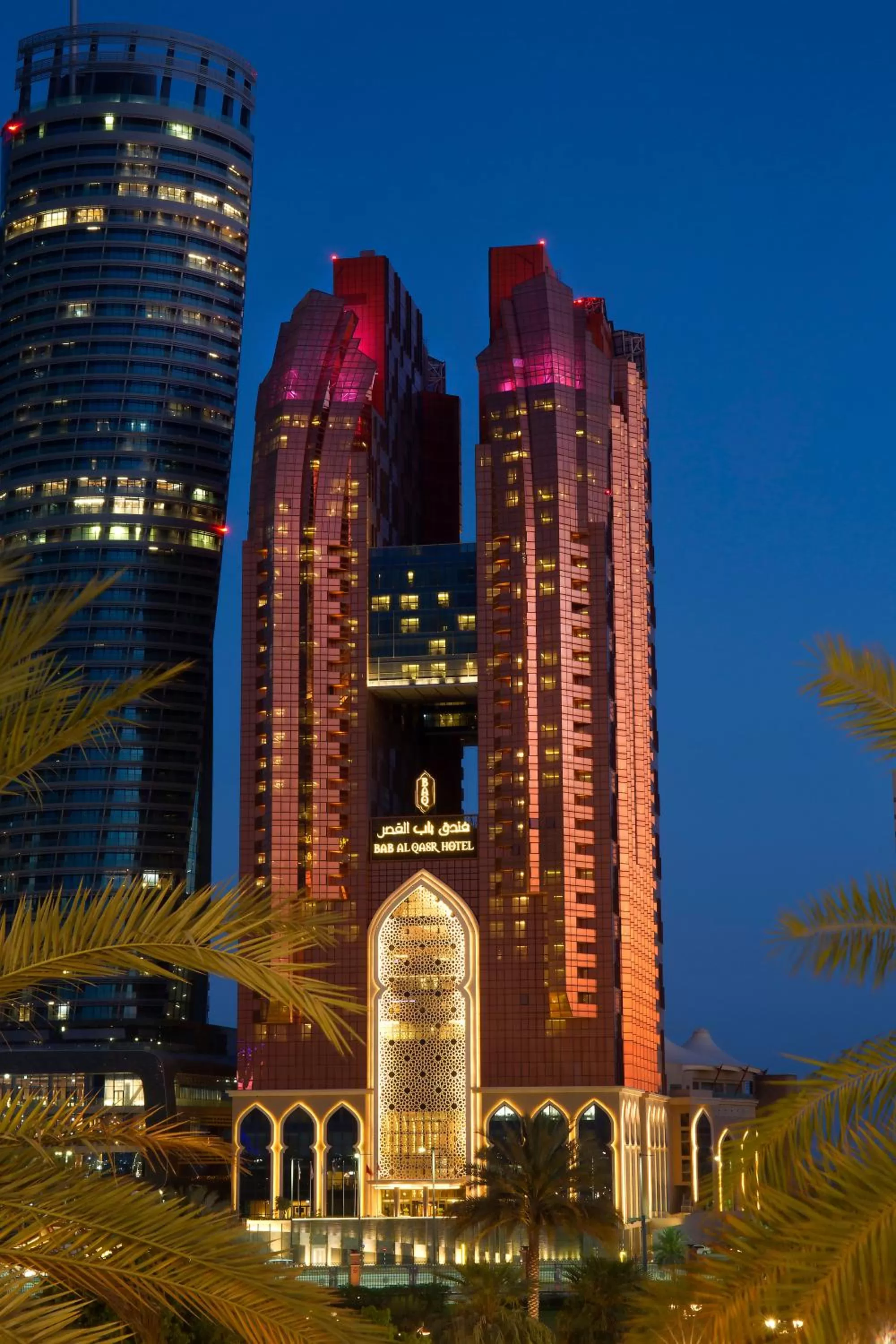 Property building in Bab Al Qasr Hotel