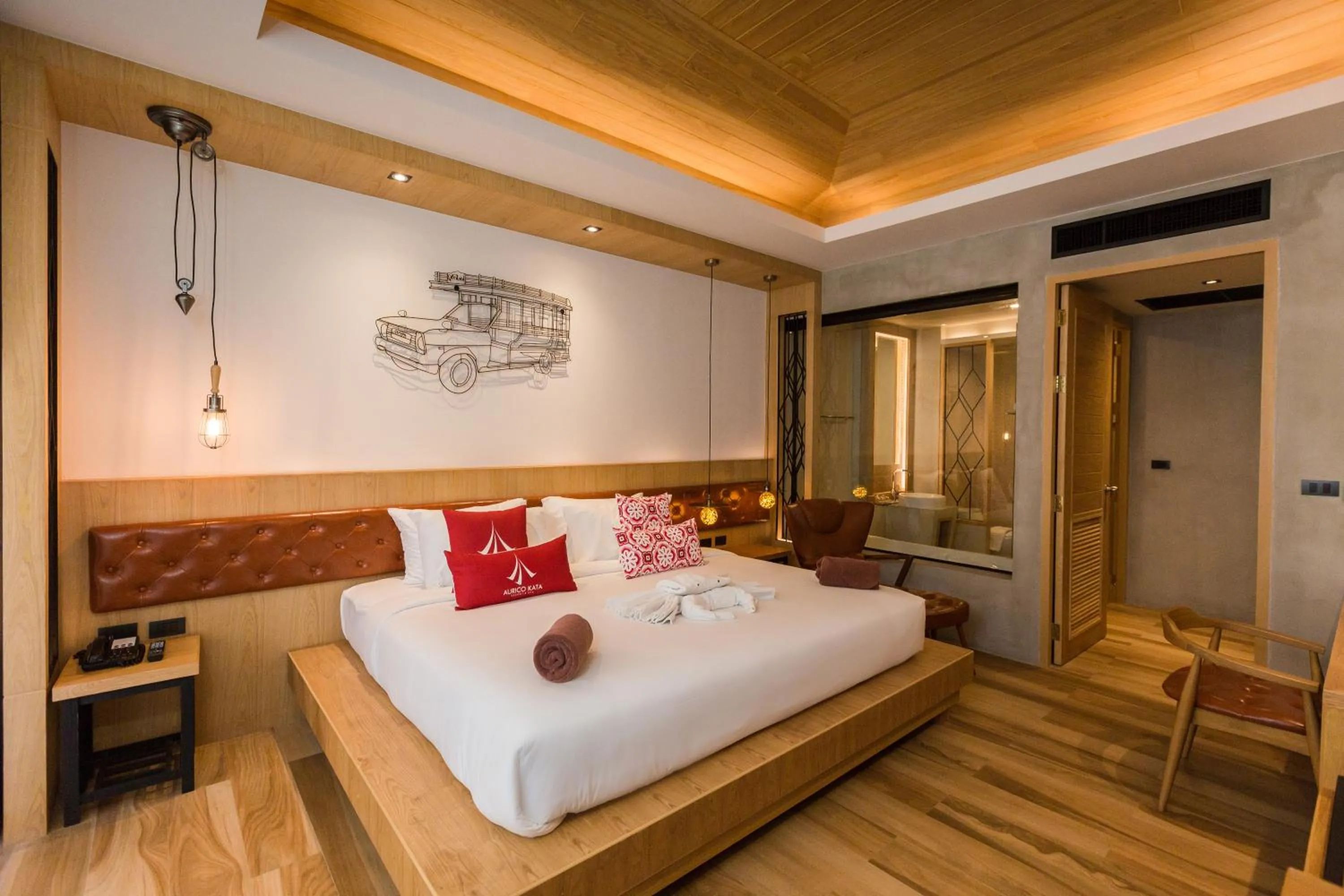 Bed in Aurico Kata Resort & Spa - SHA Extra Plus