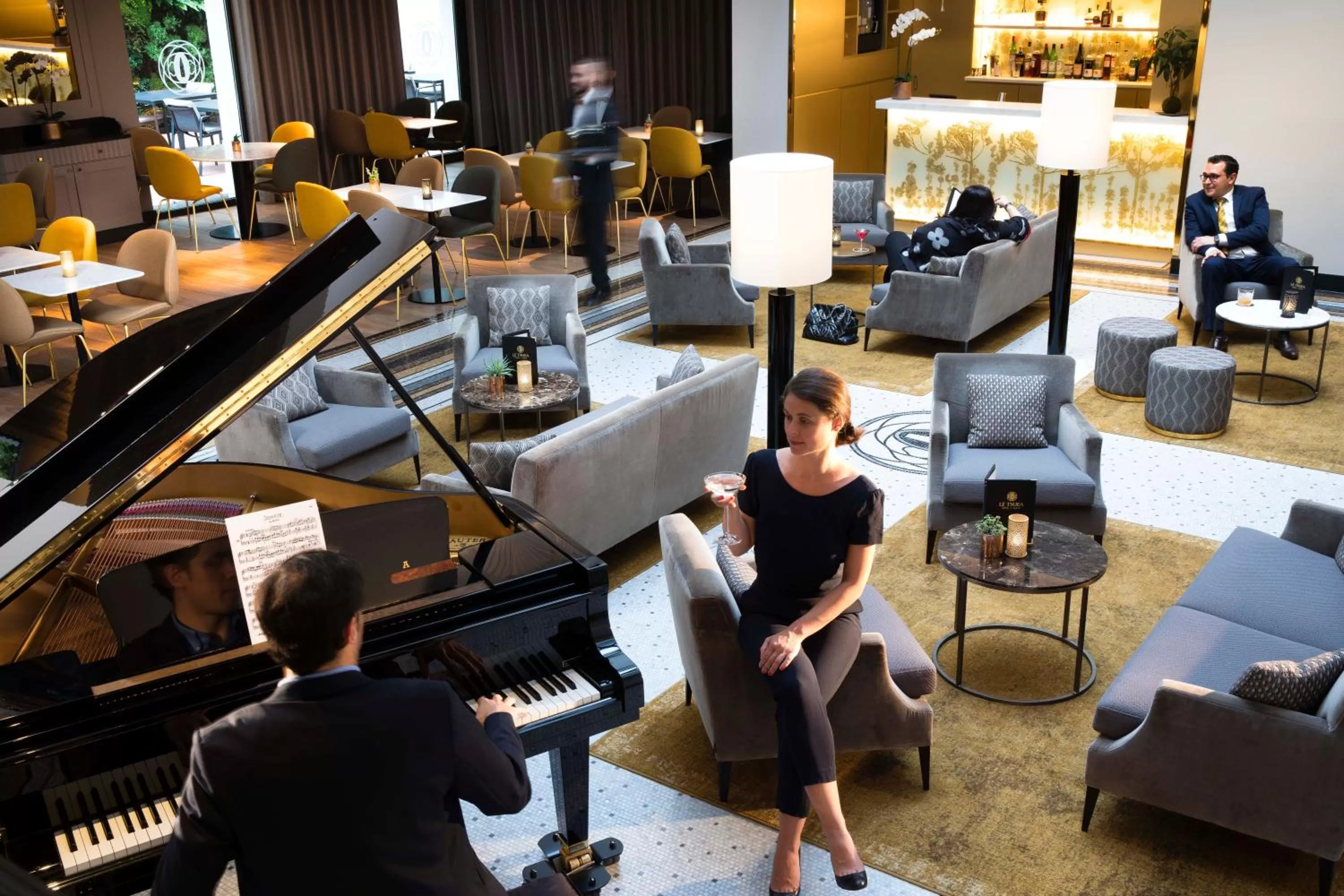 People in Le Tsuba Hotel