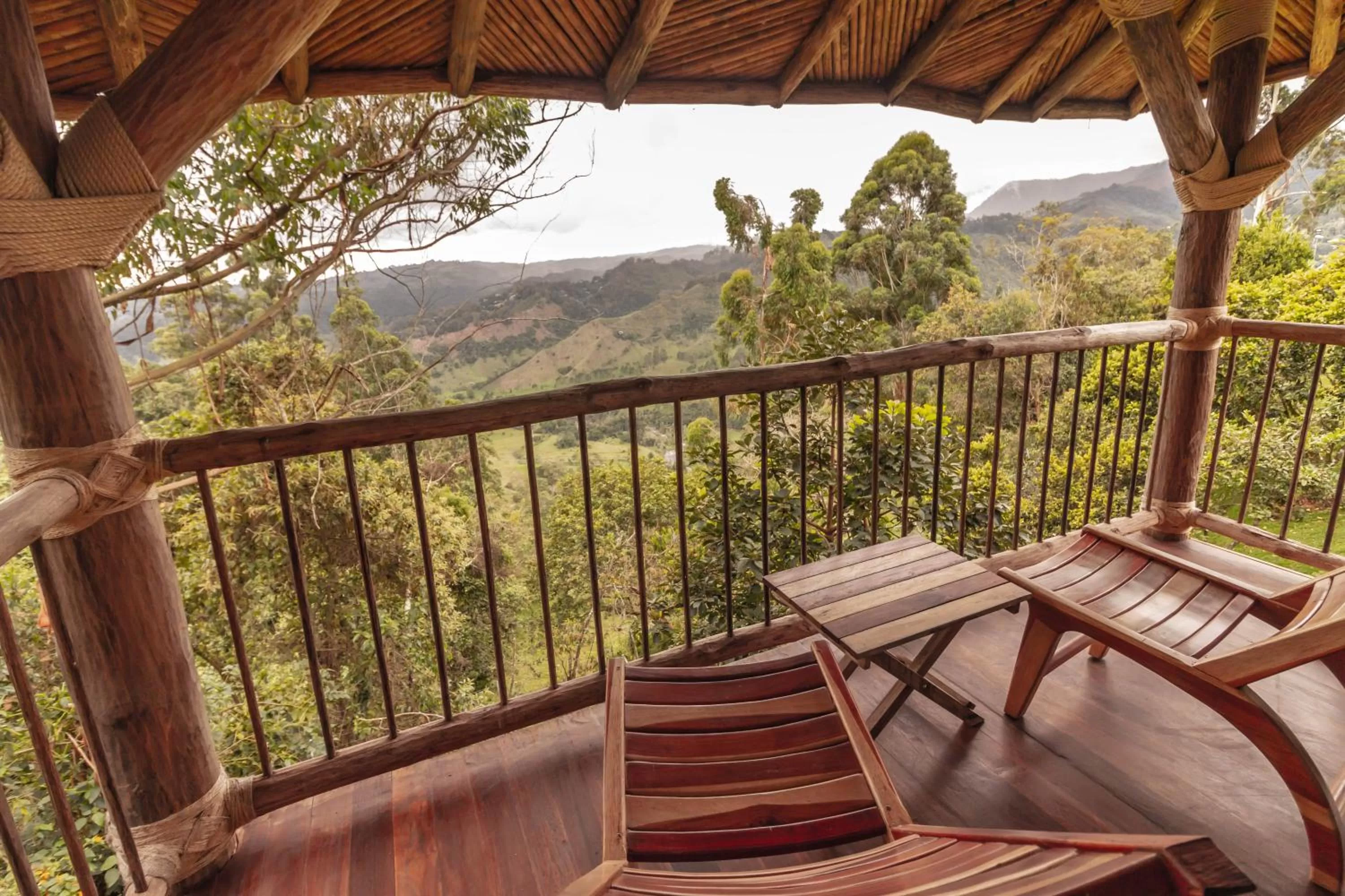 Balcony/Terrace in Hotel Kawa Mountain Retreat