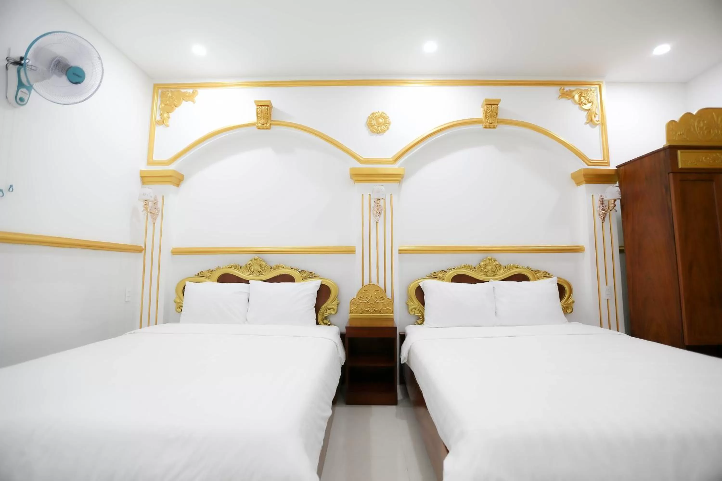 Bed in KING VILLA QUẢNG NGÃI