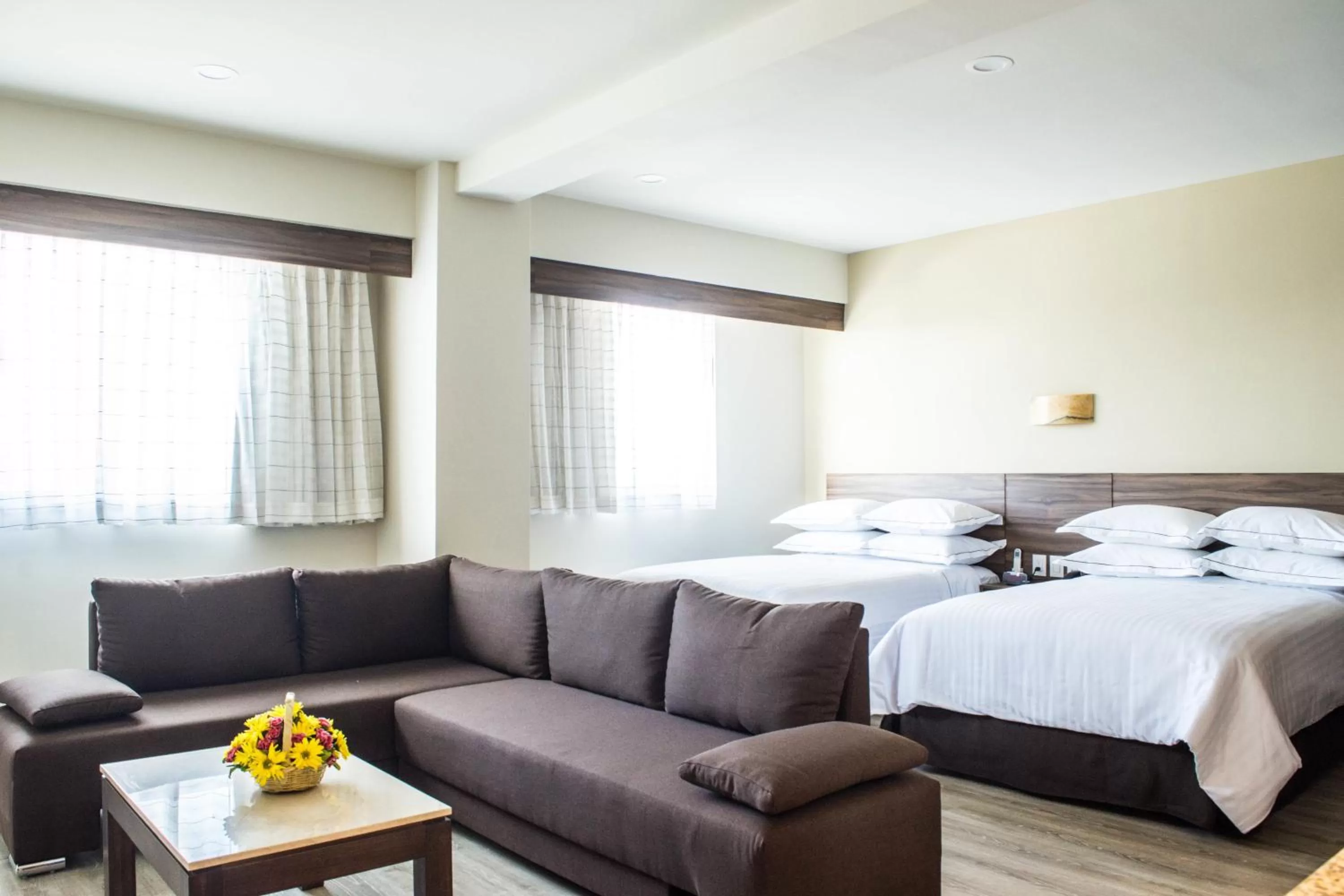 Decorative detail, Bed in Crown Victoria Hotel