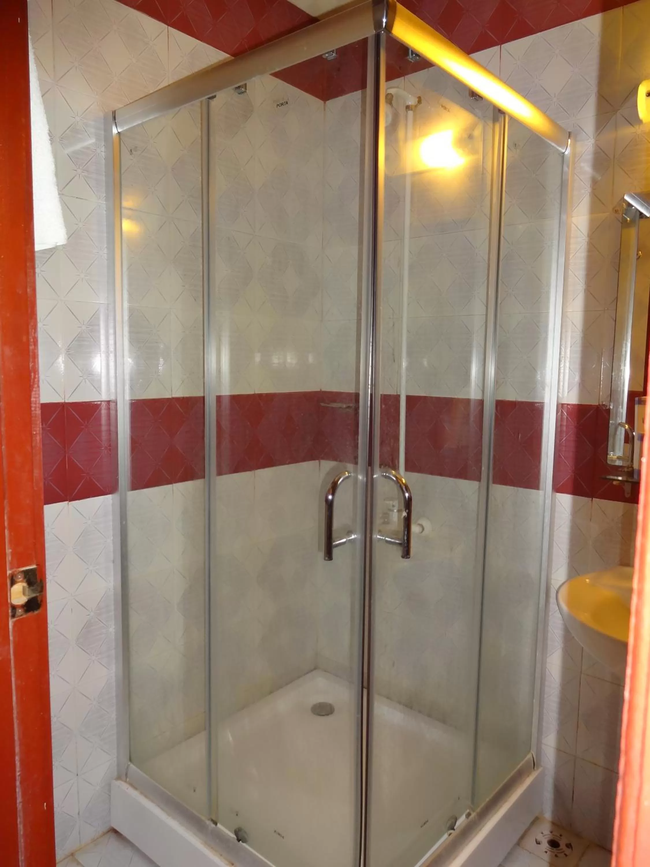 Shower, Bathroom in Hotel Sky Towers