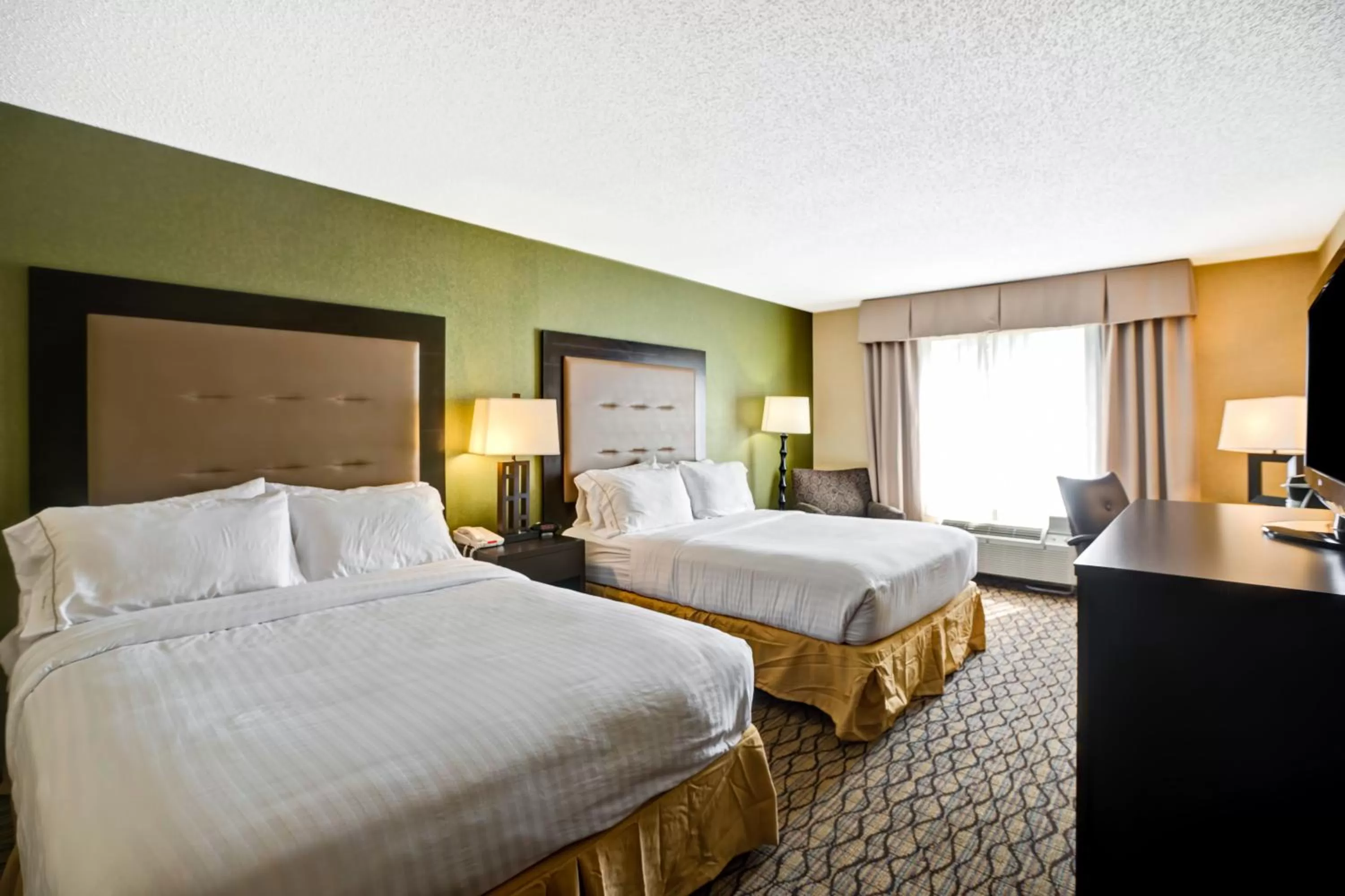 Queen Room with Two Queen Beds - Non-Smoking in Holiday Inn Express Hotel & Suites Christiansburg, an IHG Hotel