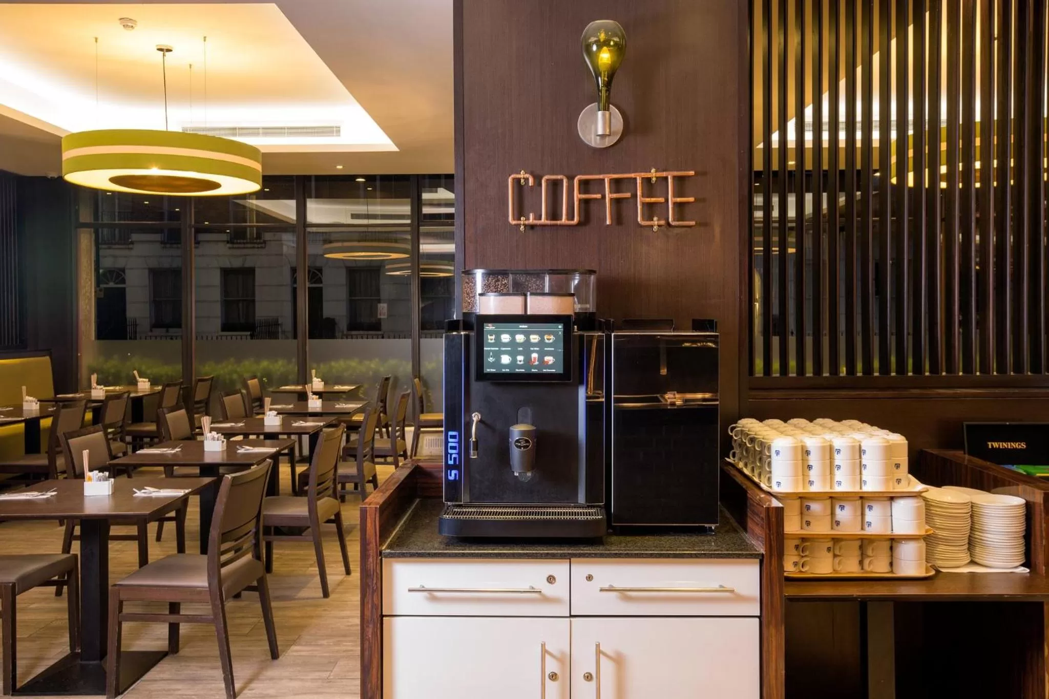 Buffet breakfast in President Hotel