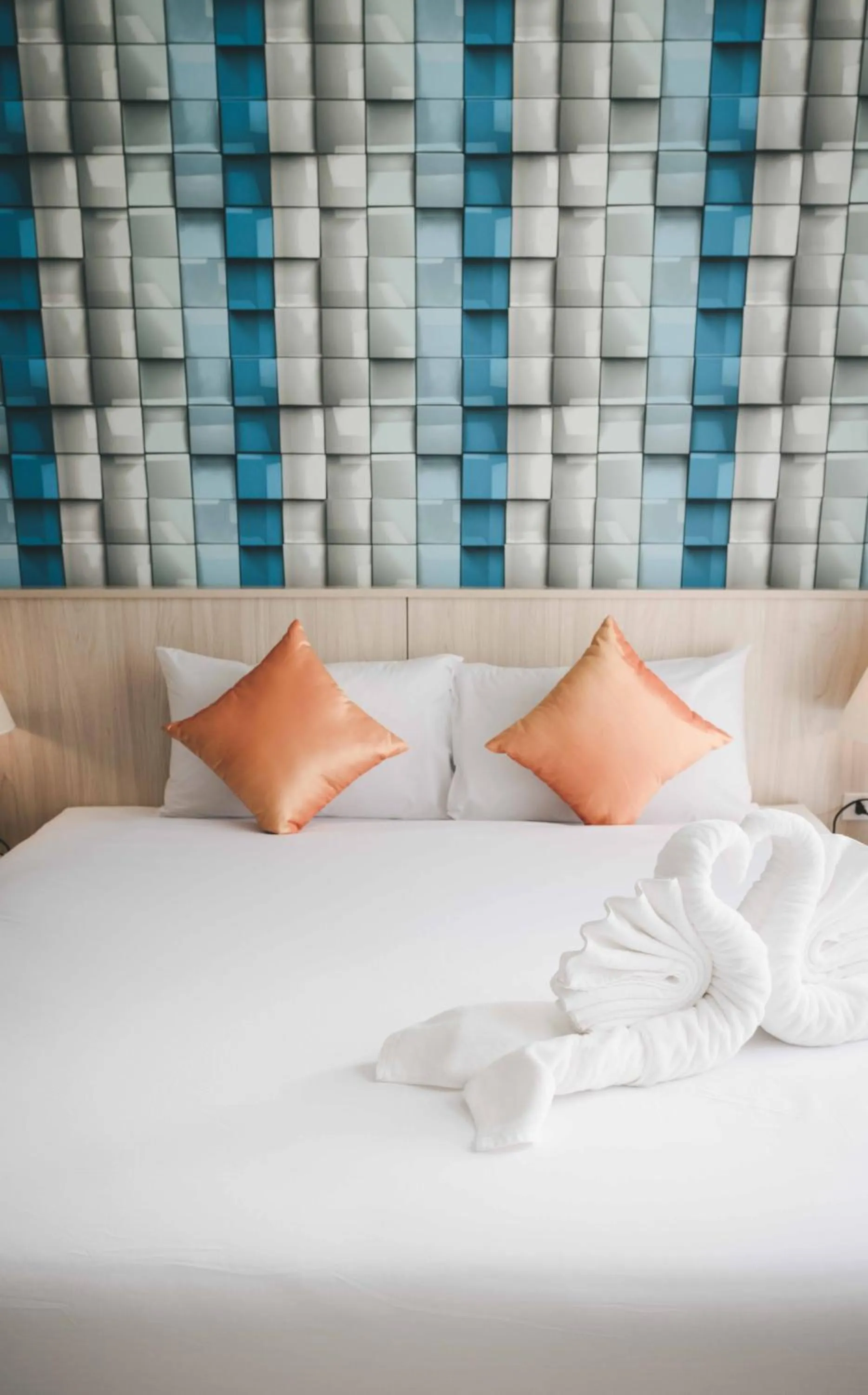 Bed in The Wings Boutique Hotels Krabi Ko Lanta