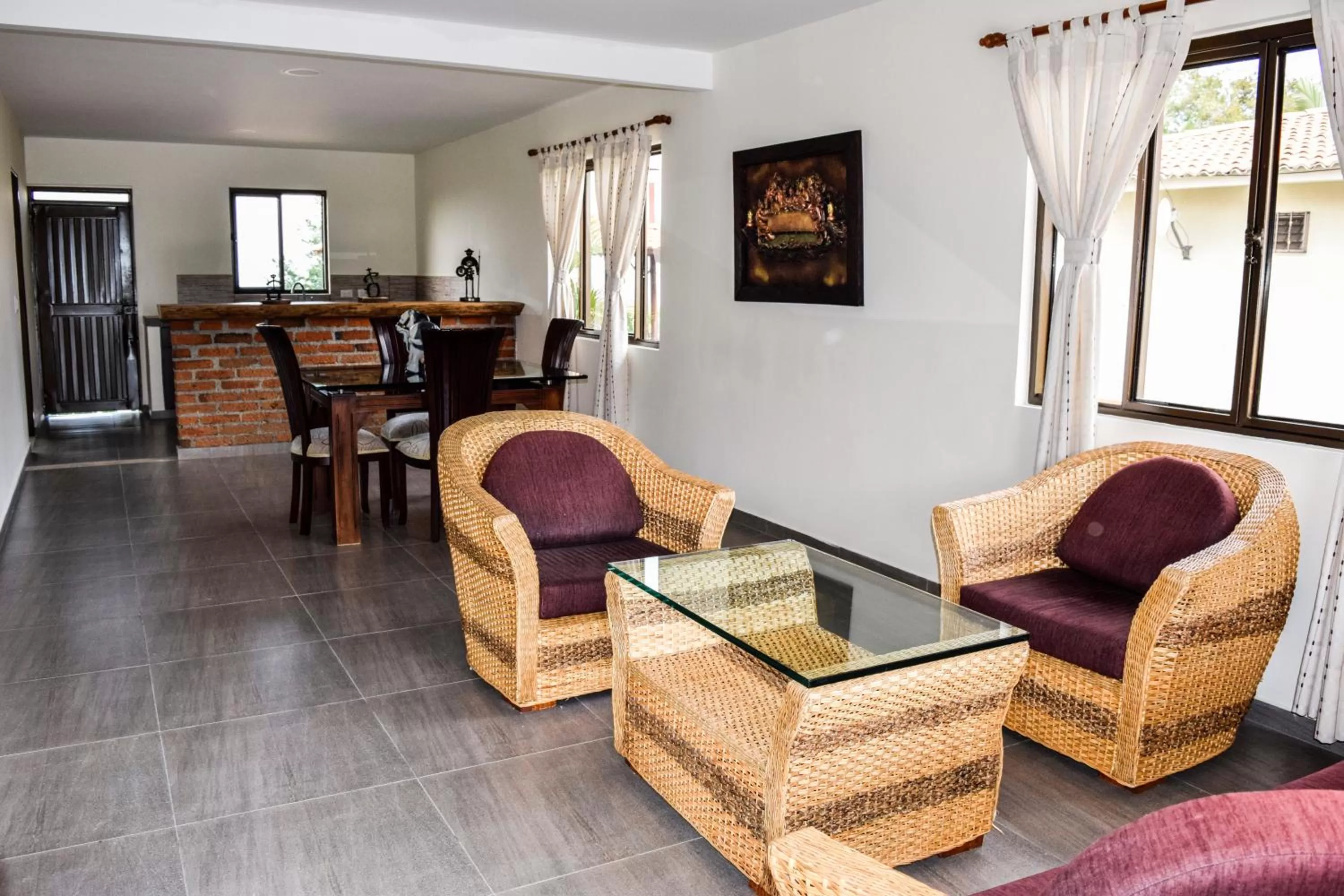 Living room in La Victoria Hotel Campestre