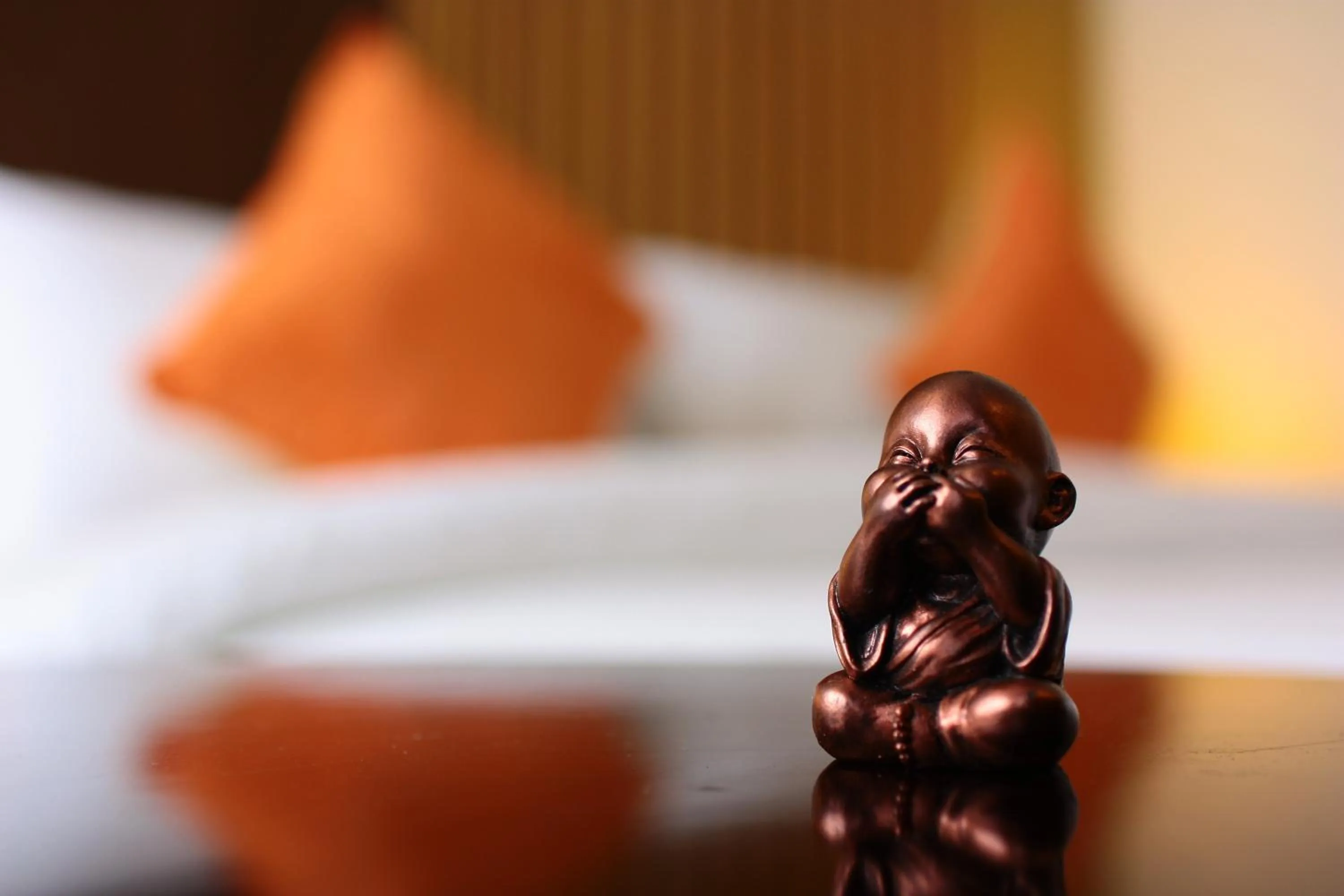 Decorative detail, Bed in Breezotel - SHA Certified