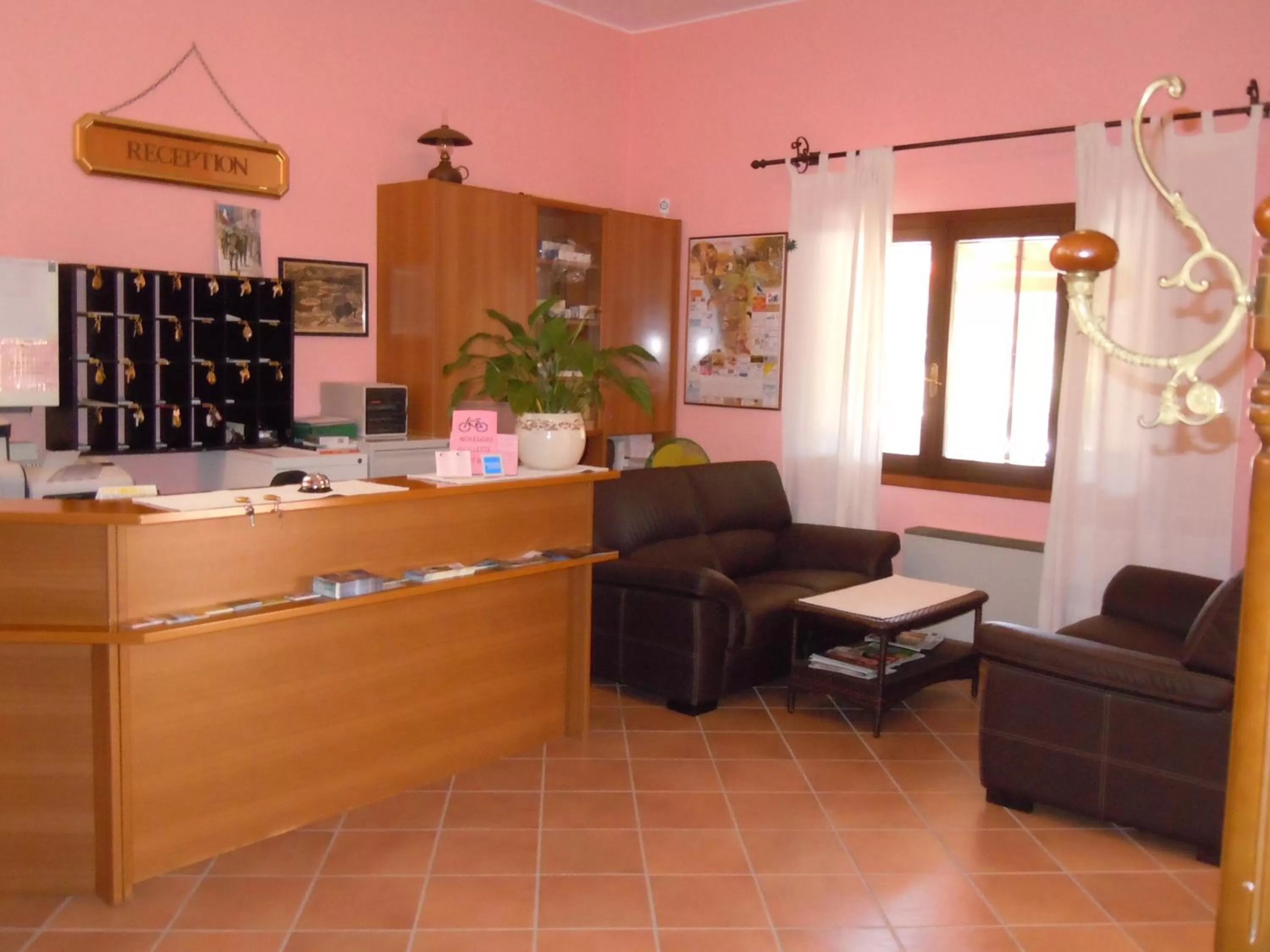 Lobby or reception in Il Castello