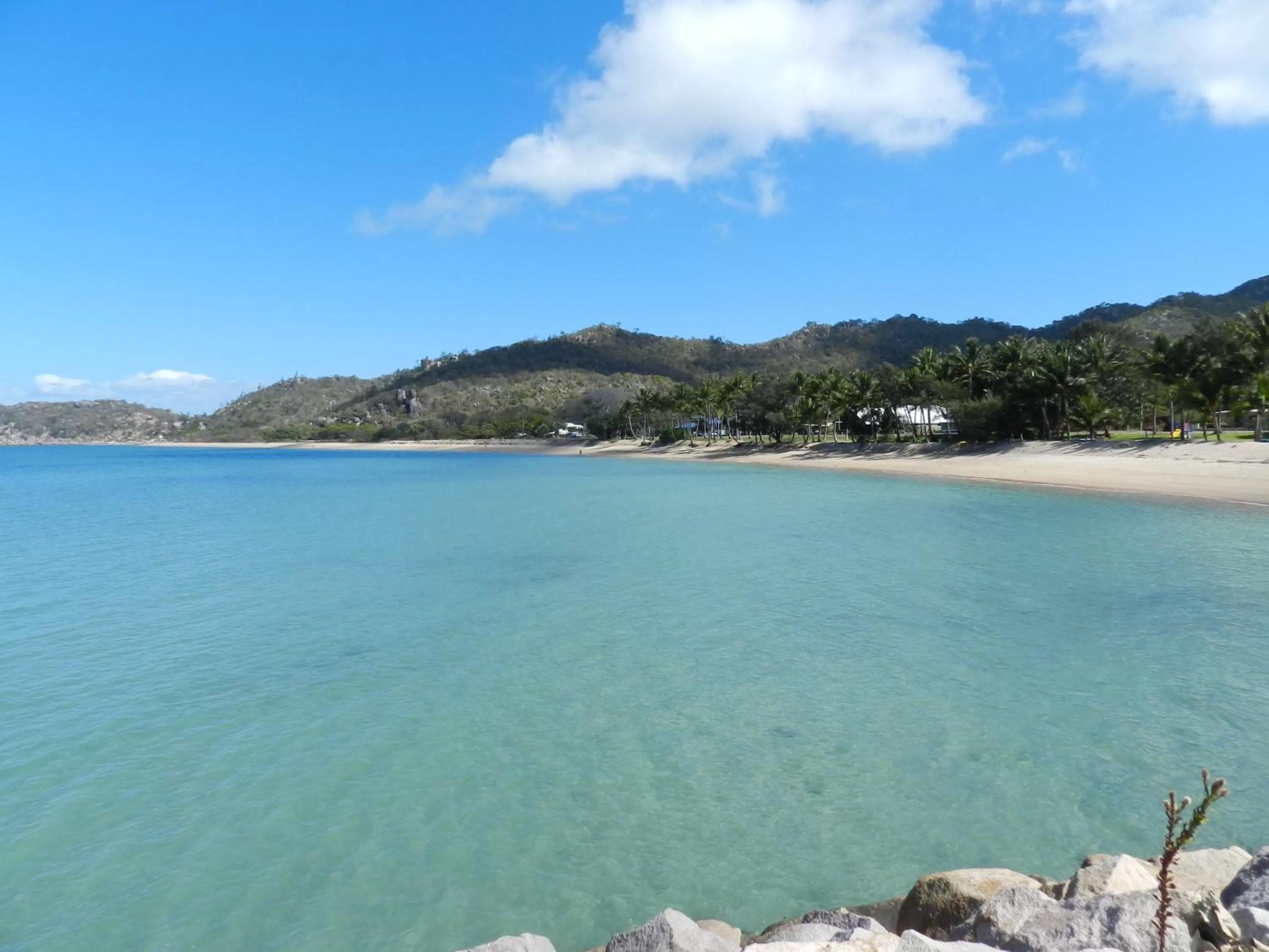 Beach in Oskar's Rain Forest Retreat