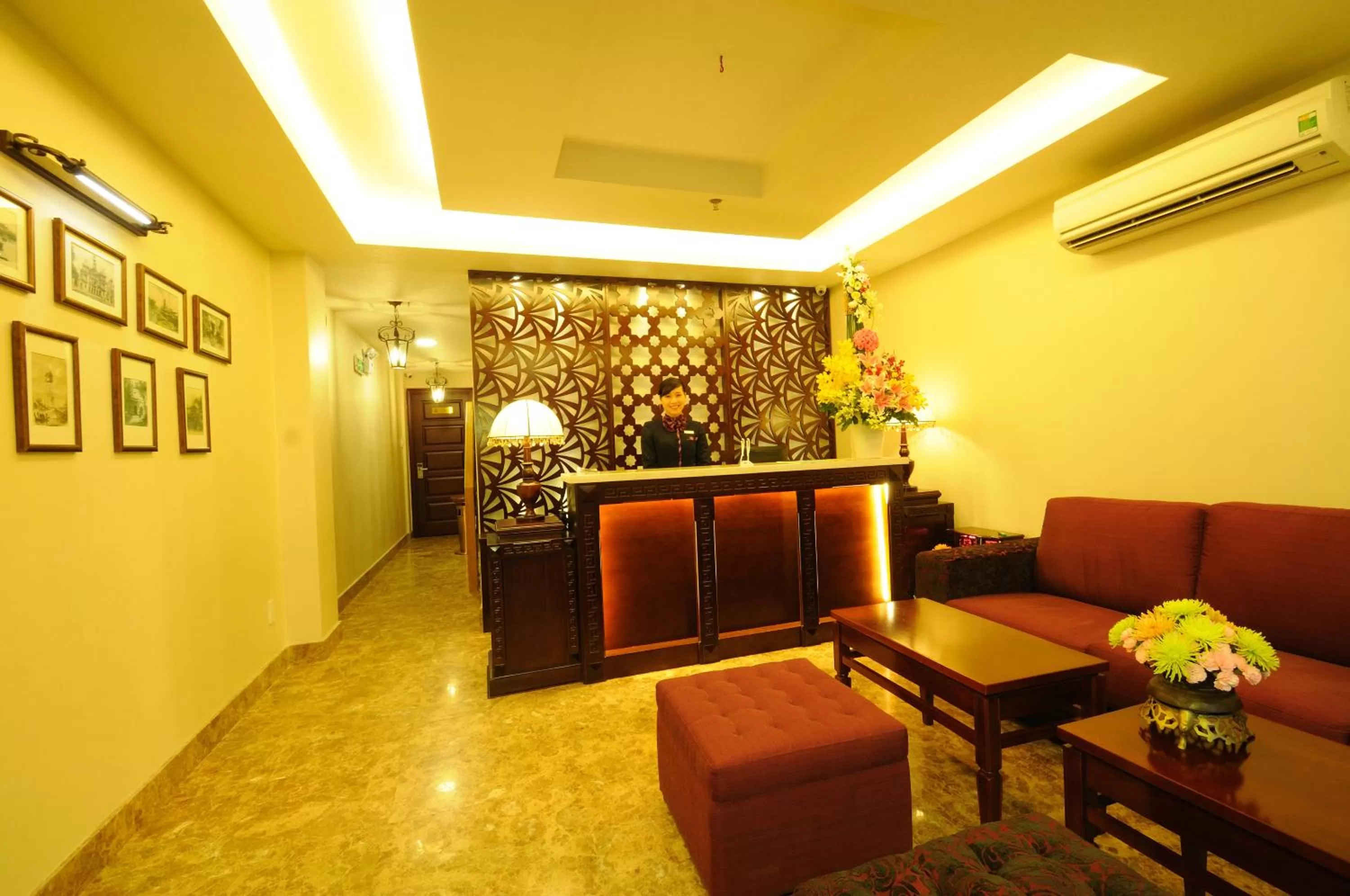 Lobby or reception in Asian Ruby Boutique Hotel Bùi Thị Xuân