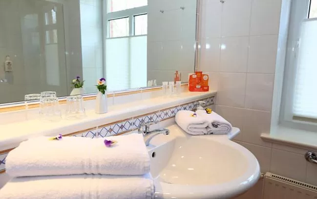 Shower in Hotel&Häuser HF GmbH