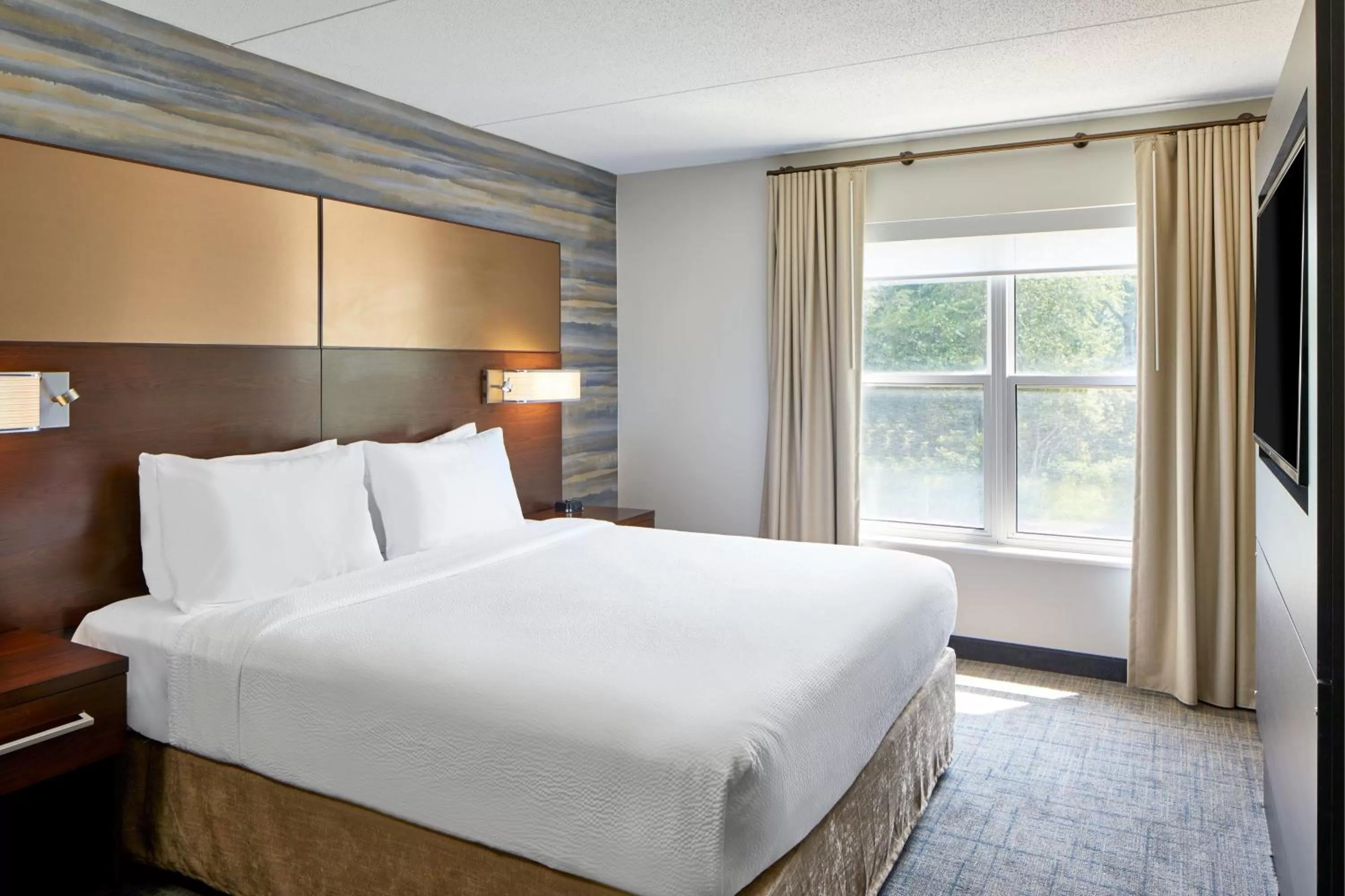 Bedroom, Bed in Residence Inn by Marriott Rochester West Greece