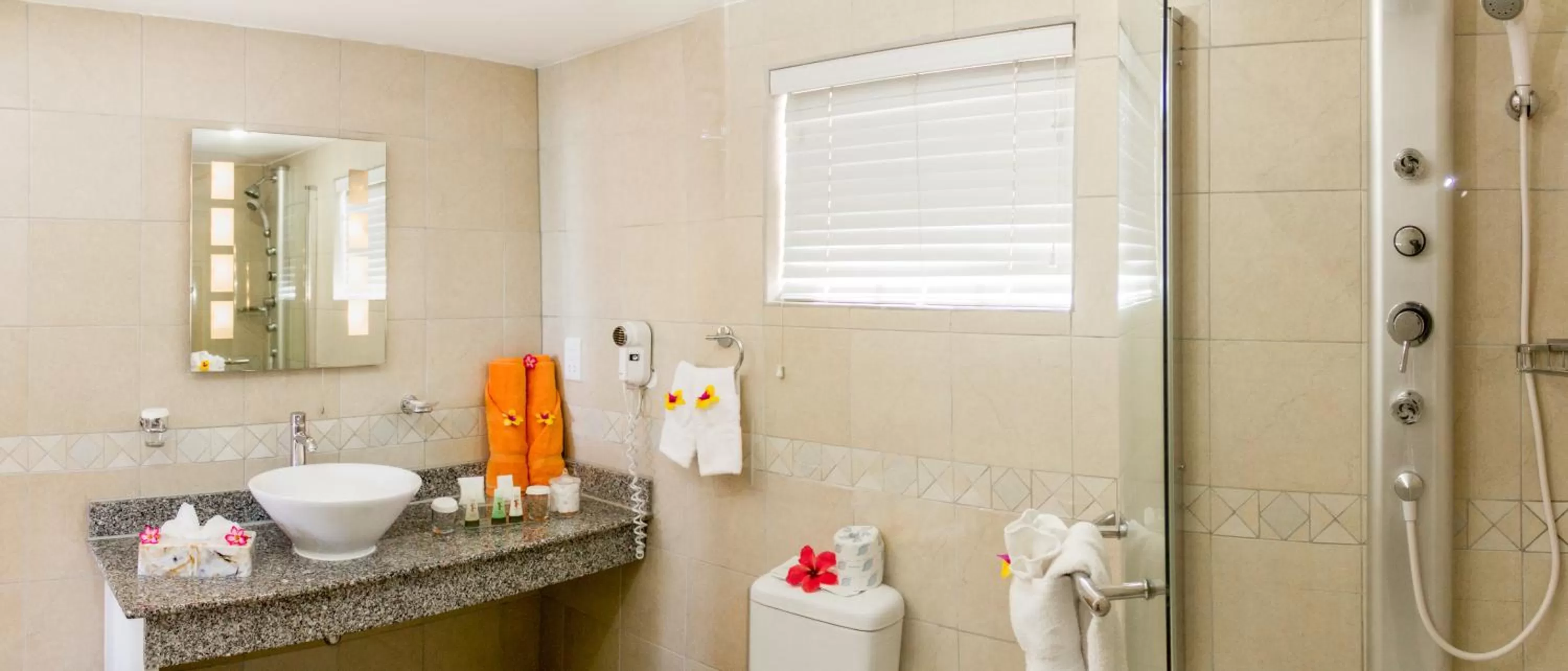 Bathroom in Bay Gardens Beach Resort & Spa