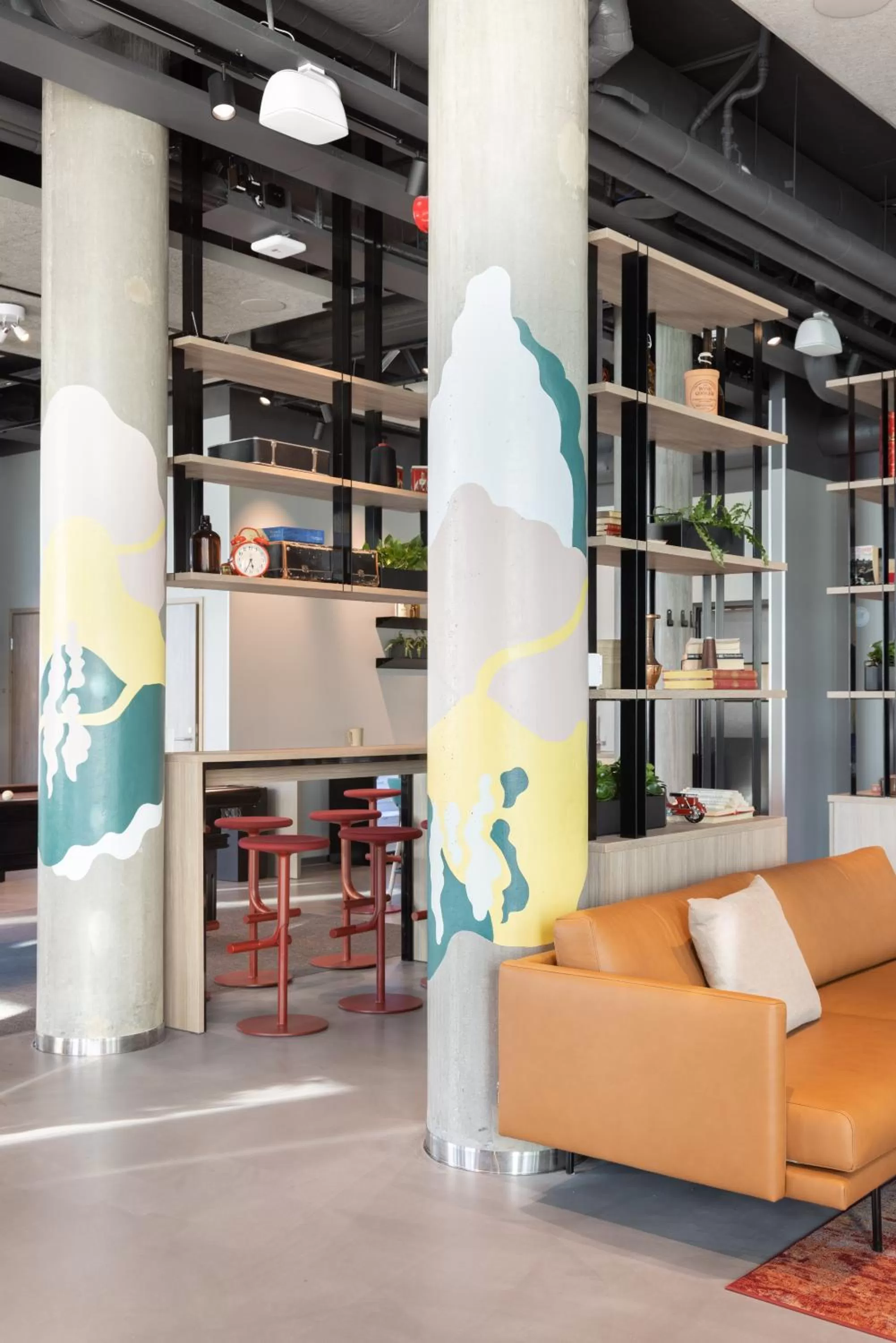 Lobby or reception in Noli Myyrmäki