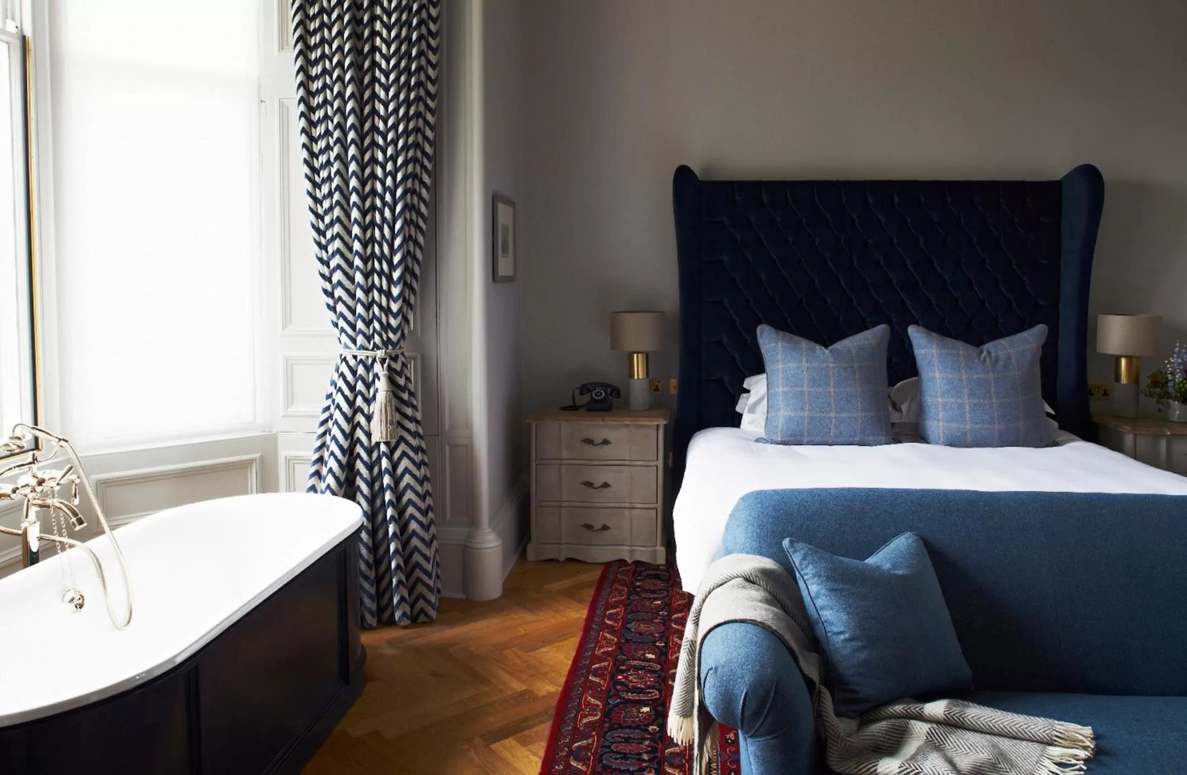 Bed in The Roseate Edinburgh - Small Luxury Hotels of the World