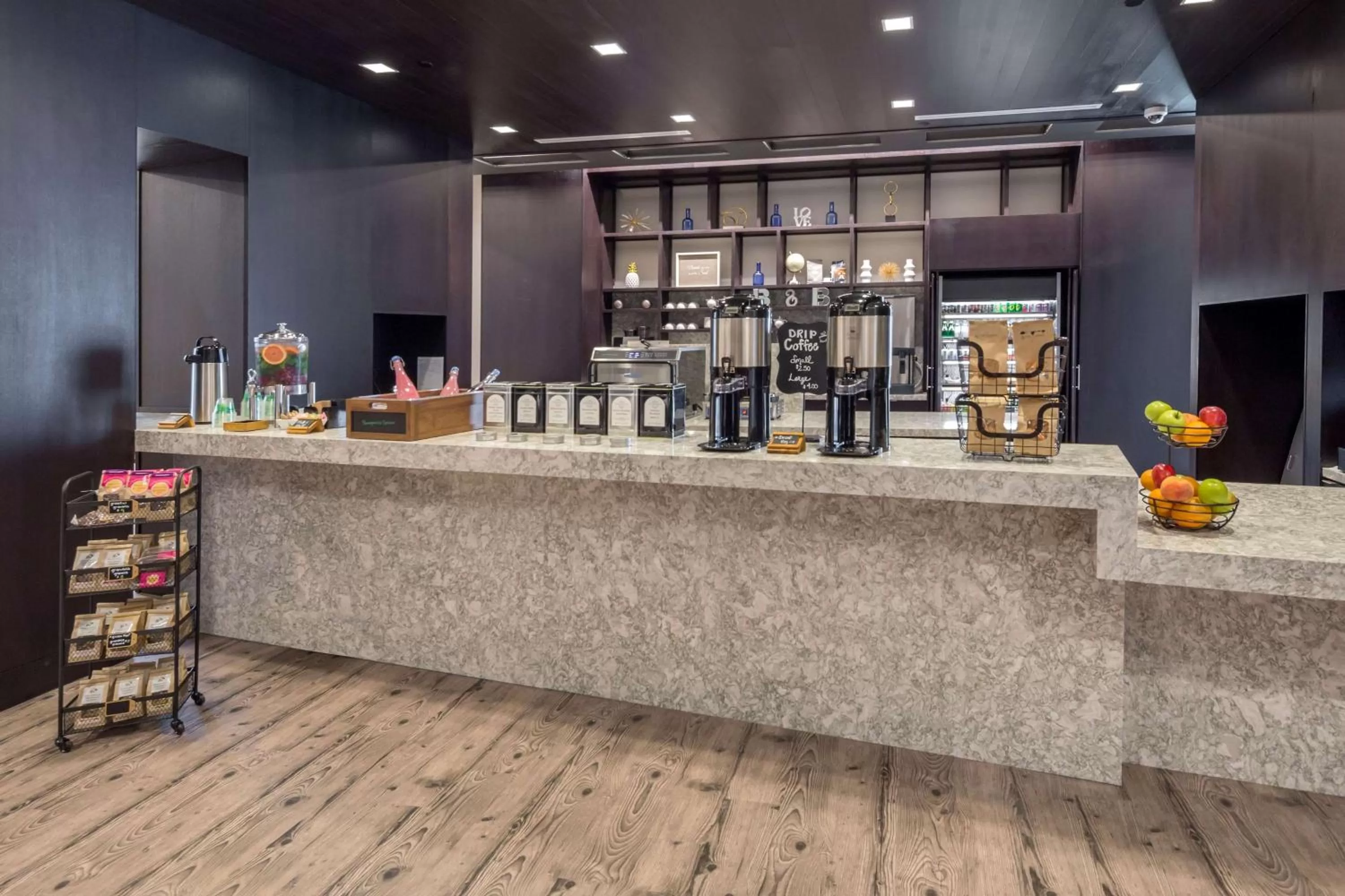 On site in The Summit Hotel