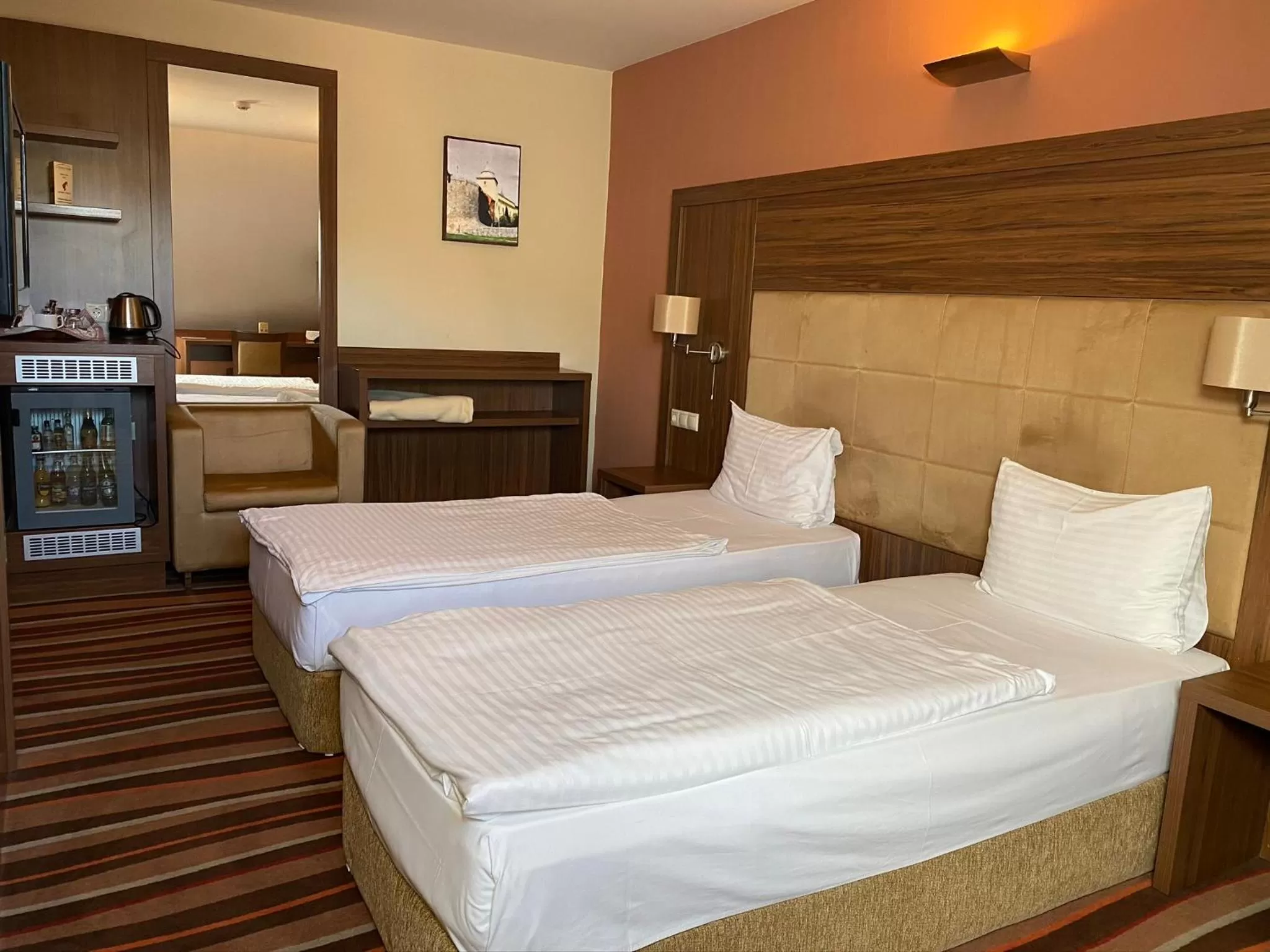 Bedroom, Bed in Hotel Makar Sport & Wellness