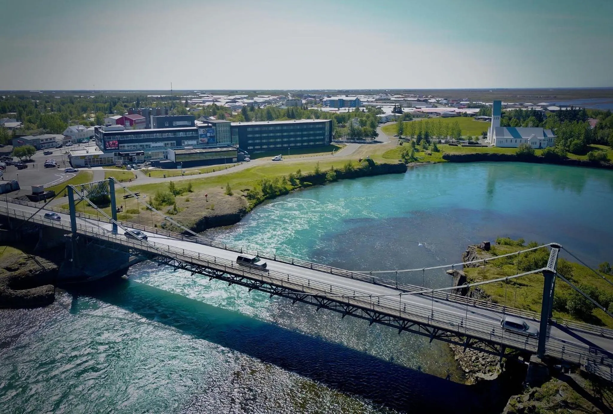 Bird's eye view in Hotel Selfoss
