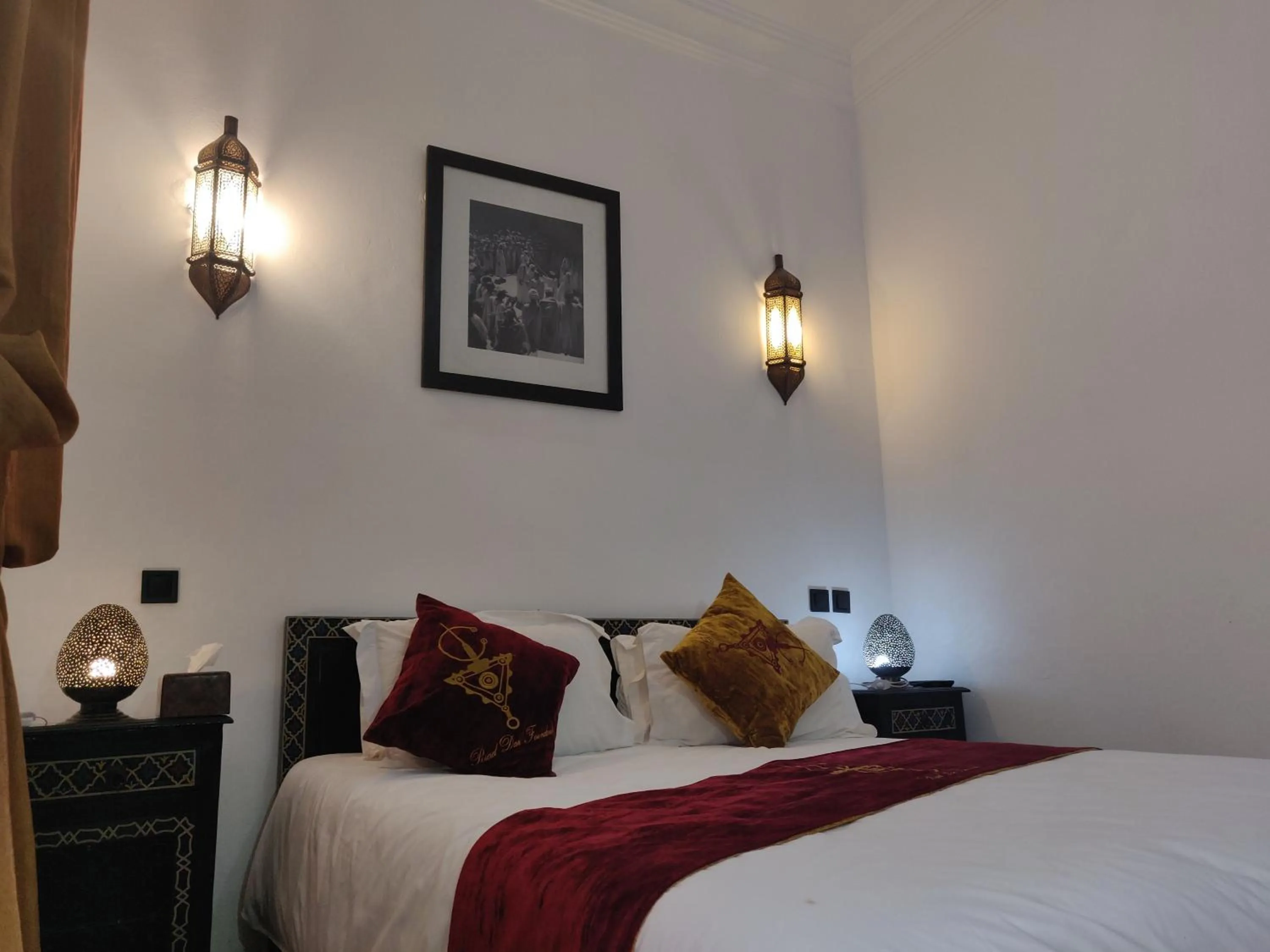 Bedroom in Riad Dar Foundouk and Spa