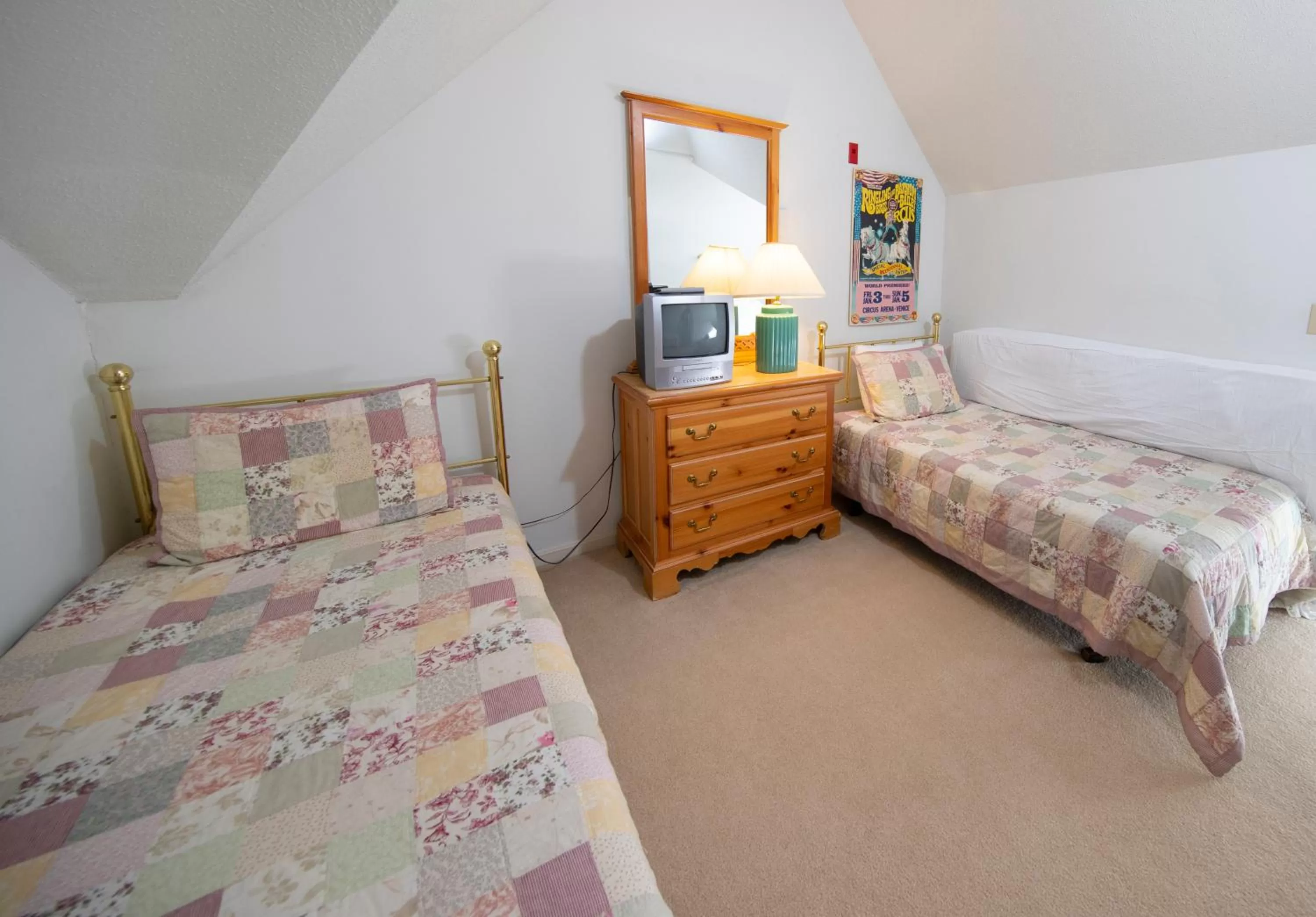 Bed in Winterplace on Okemo Mountain