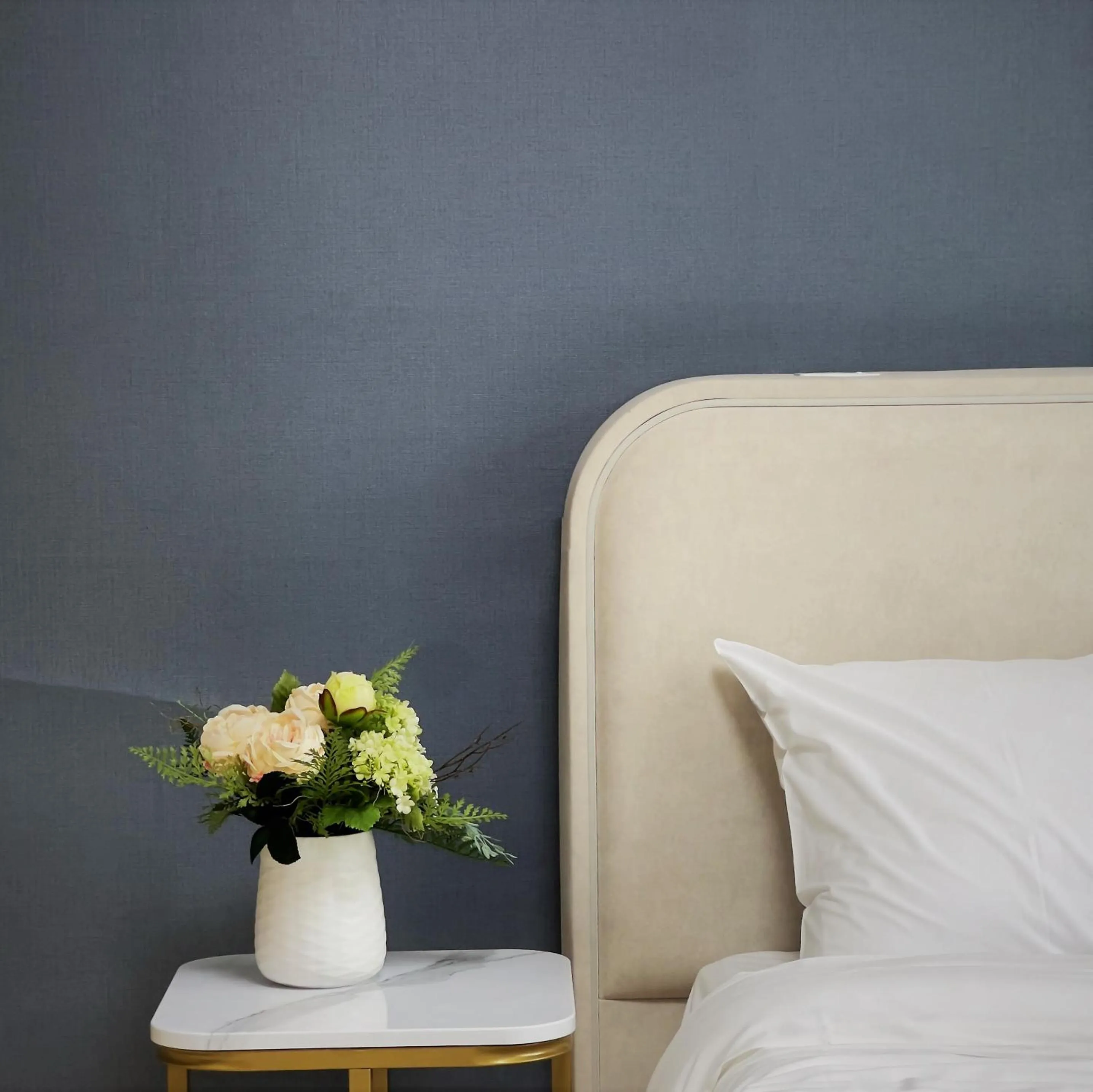 Bed in Gyeongju Mauna Ocean Resort