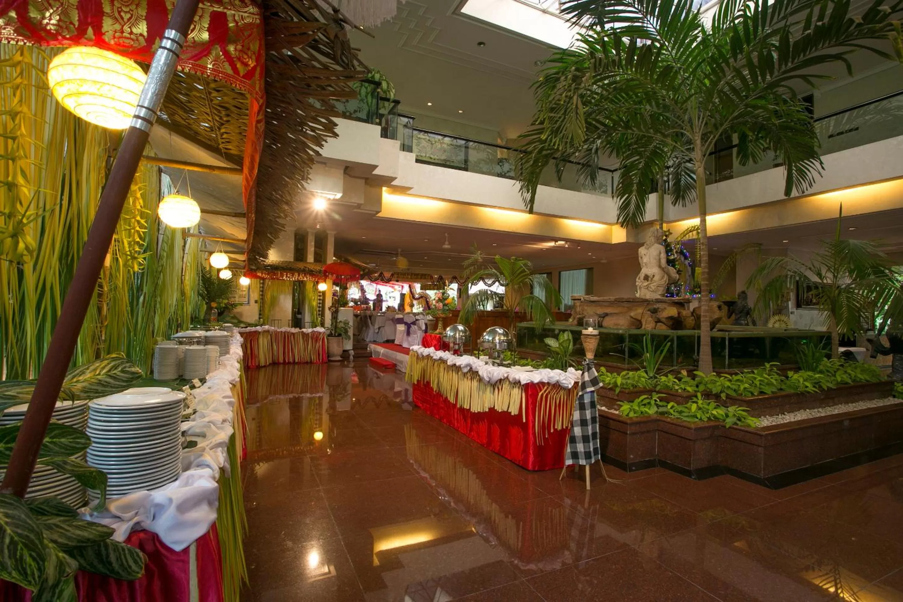 Lobby or reception in Parigata Resorts and Spa