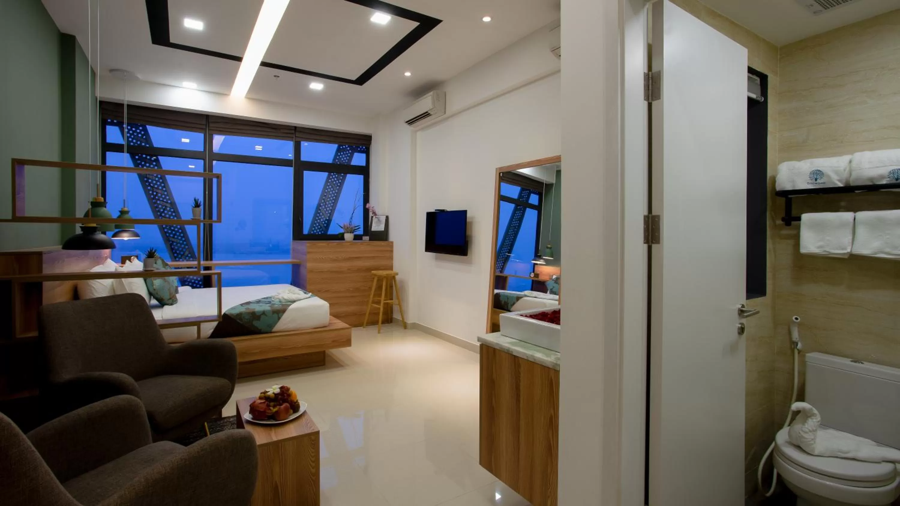 Bedroom in The Snowbell Hotel